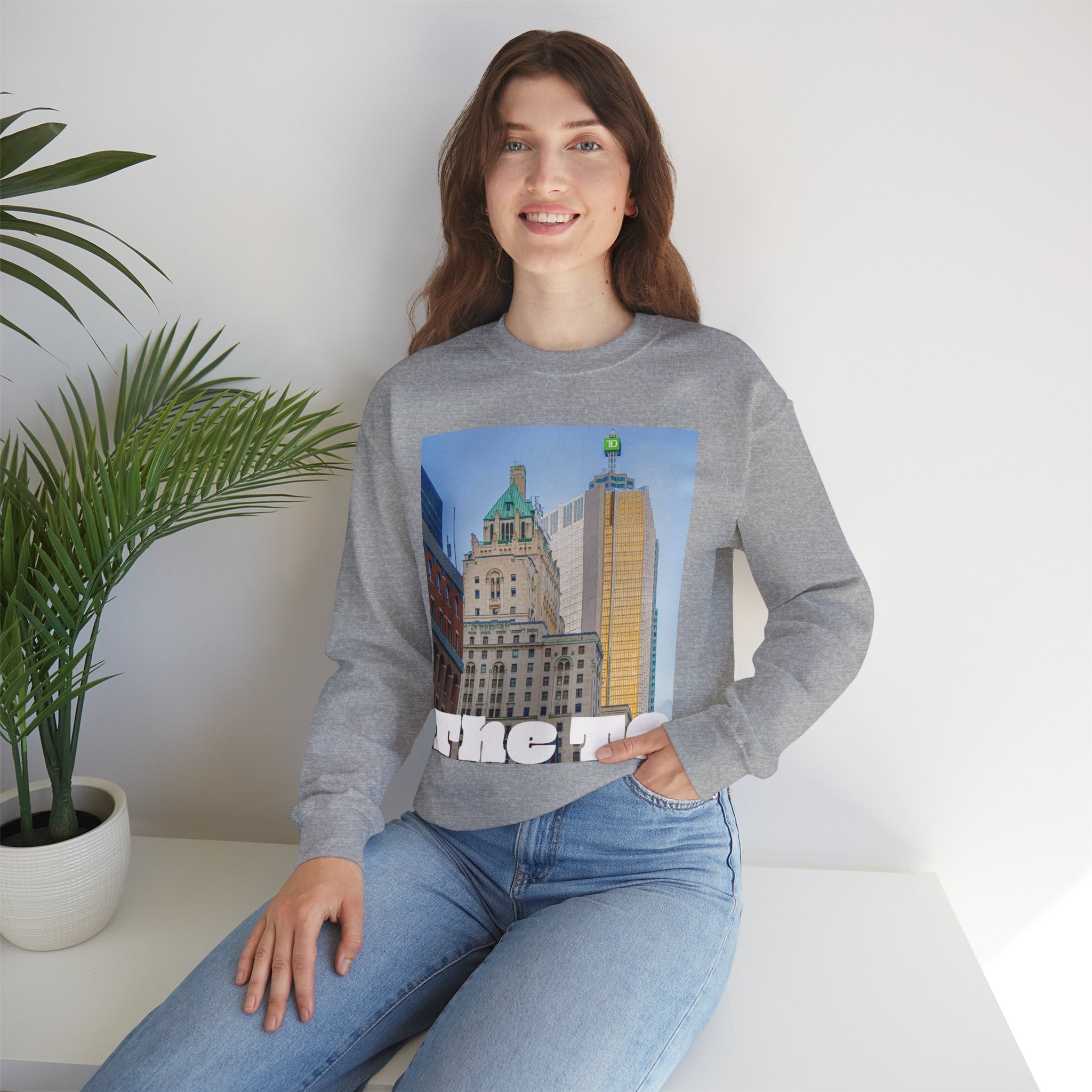 Viringee TO Skyline Unisex Crewneck Sweatshirt