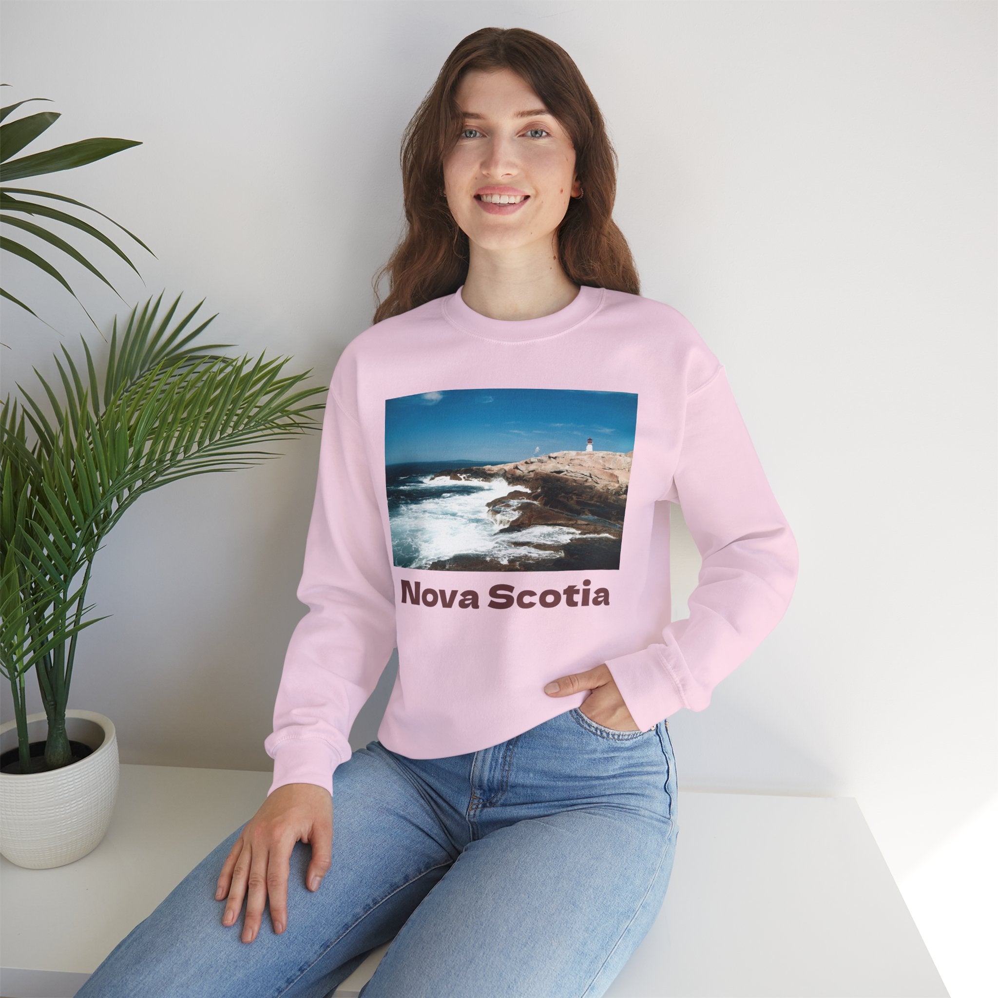 Viringee Nova Scotia Crewneck Unisex Sweatshirt