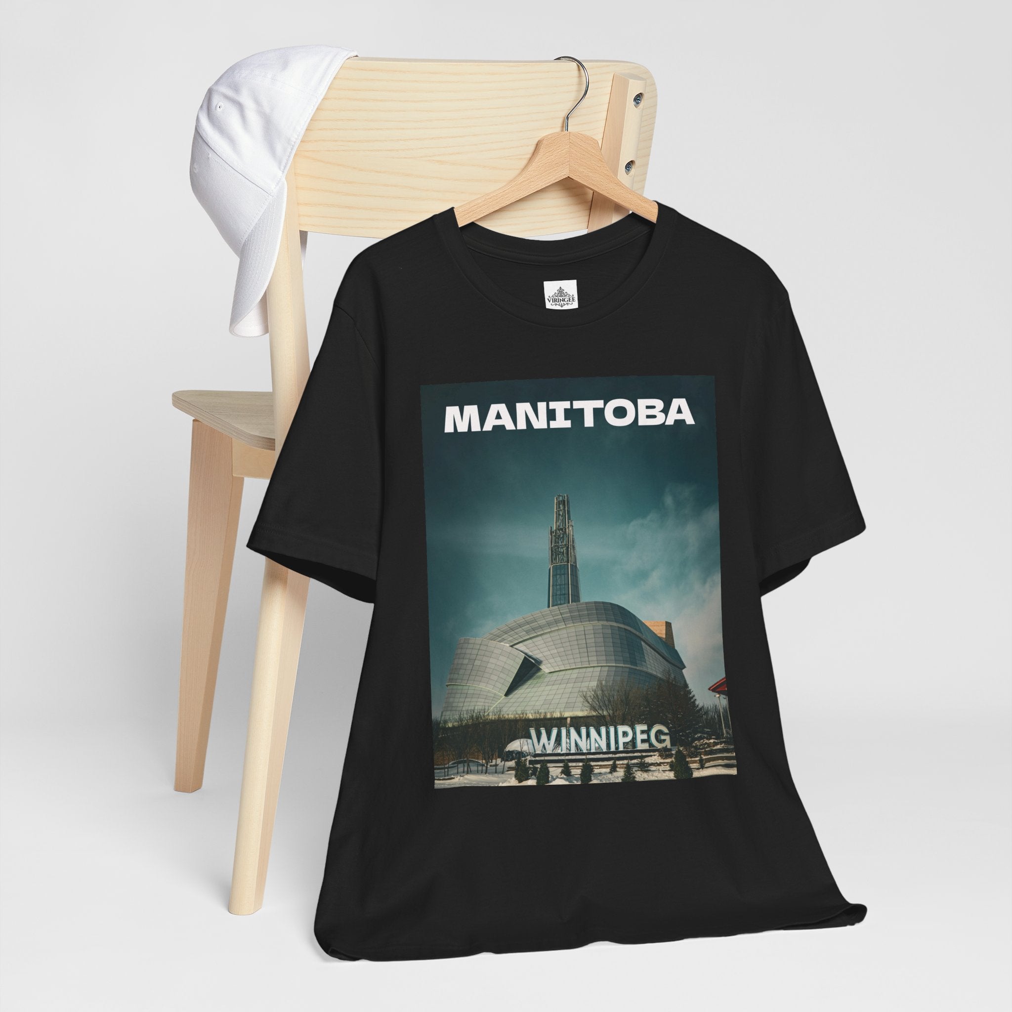 Vintage Manitoba Cityscape Graphic Tee