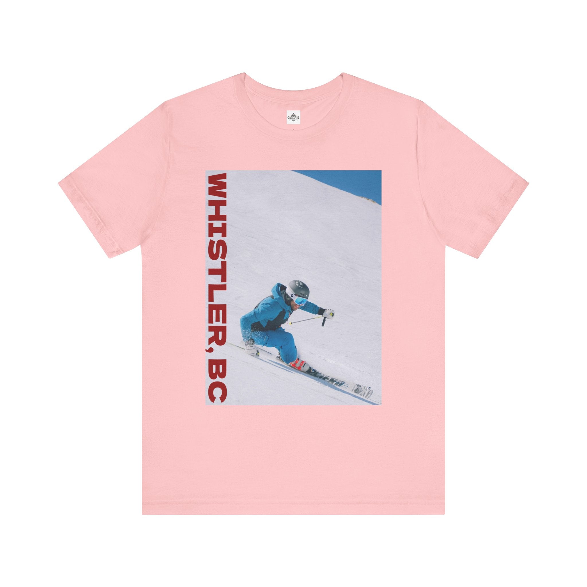 Viringee Whistler Skiing Graphic Tee
