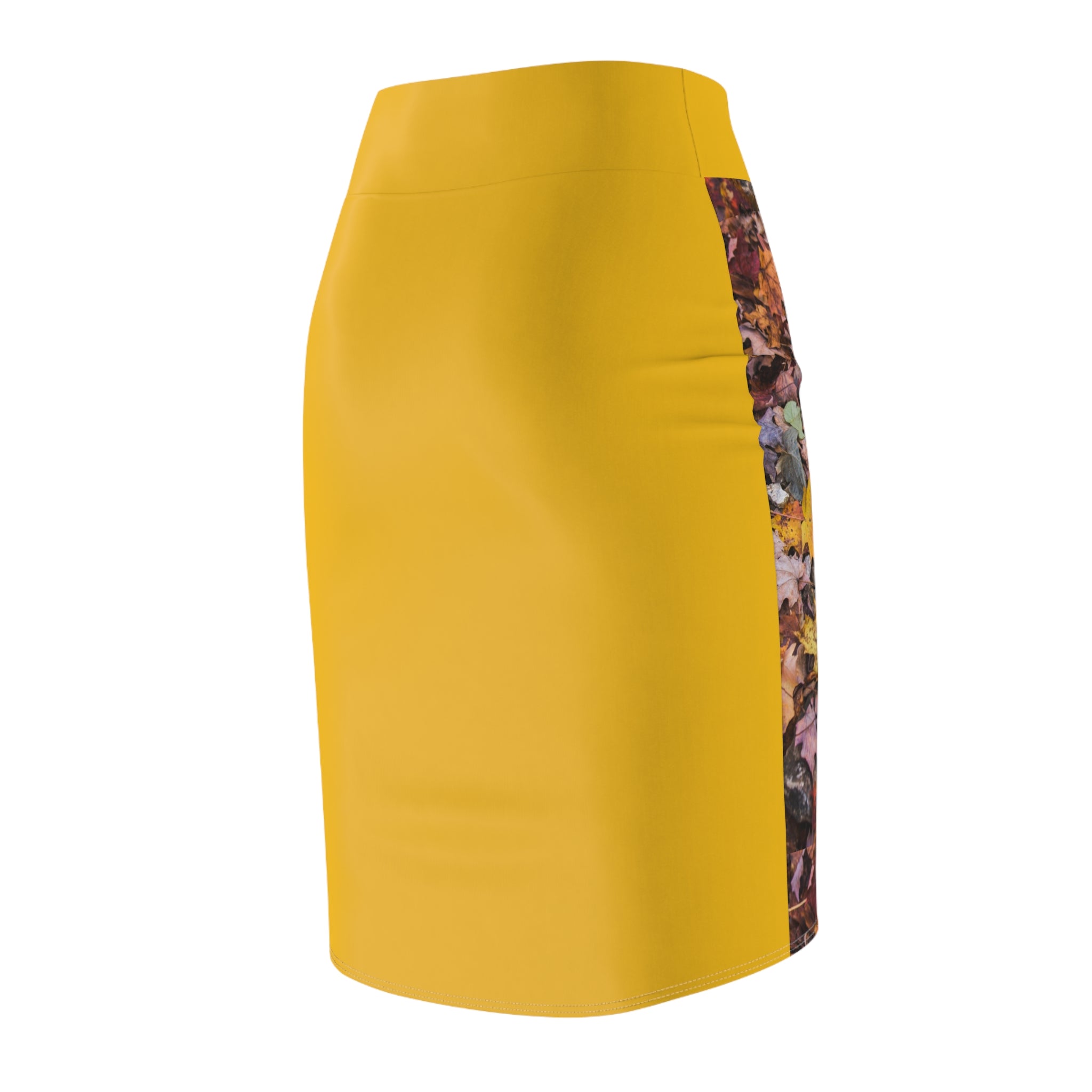 Viringee Autumn Leaves Women's Pencil Skirt
