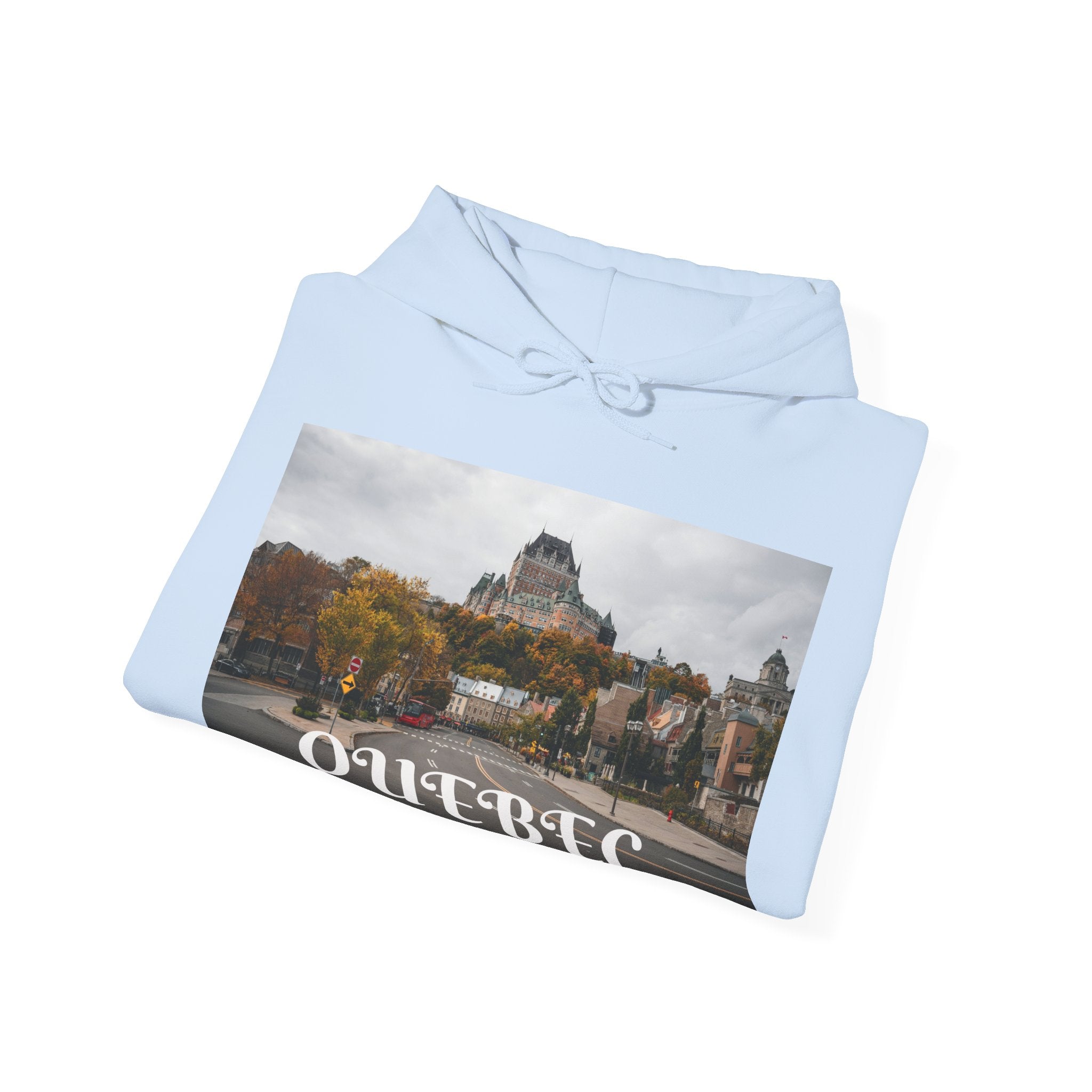 Viringee Quebec Architecture Unisex Hoodie / Hoodie Unisexe Viringee Architecture du Québec