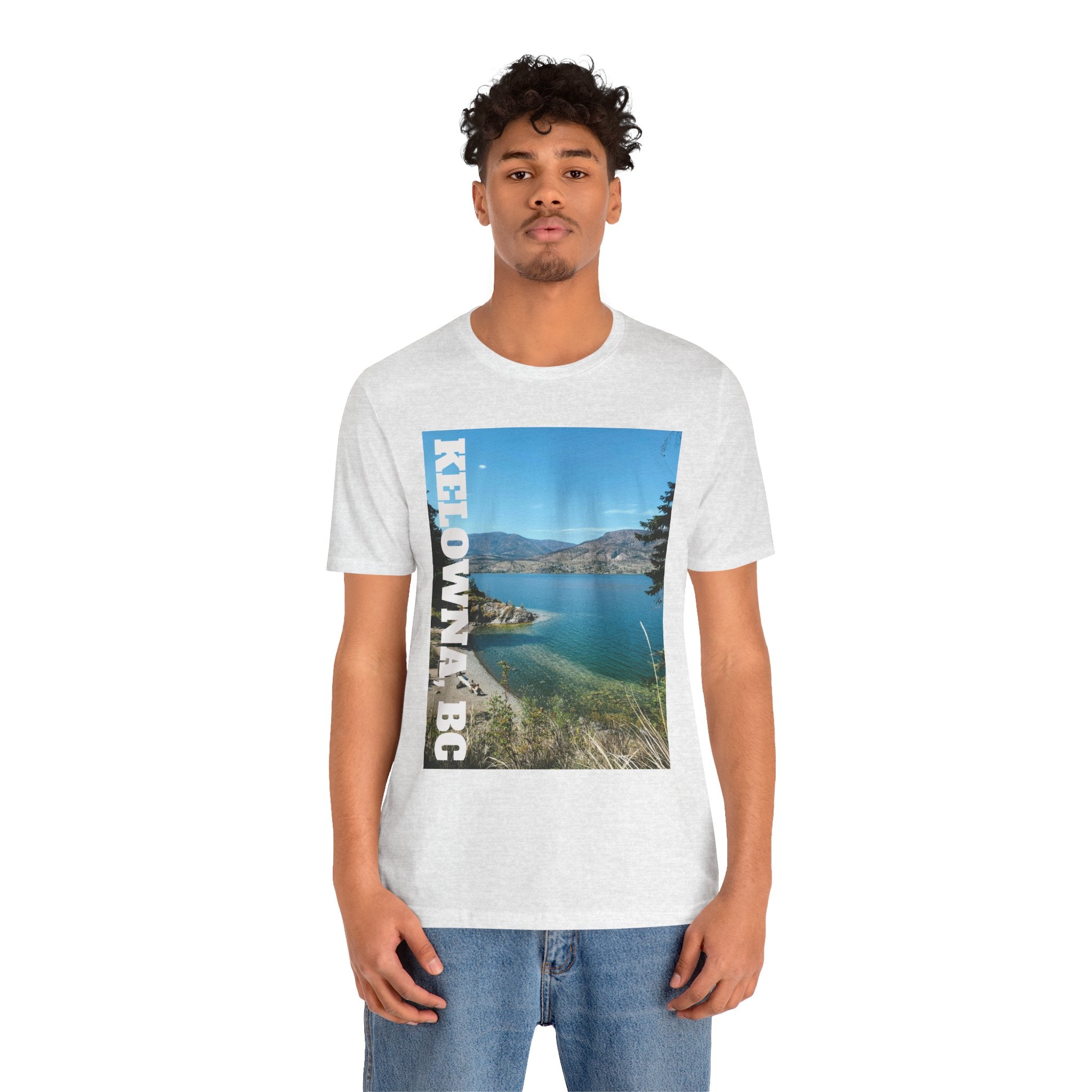 Viringee Kelowna BC scenic T-shirt, unisex short sleeve