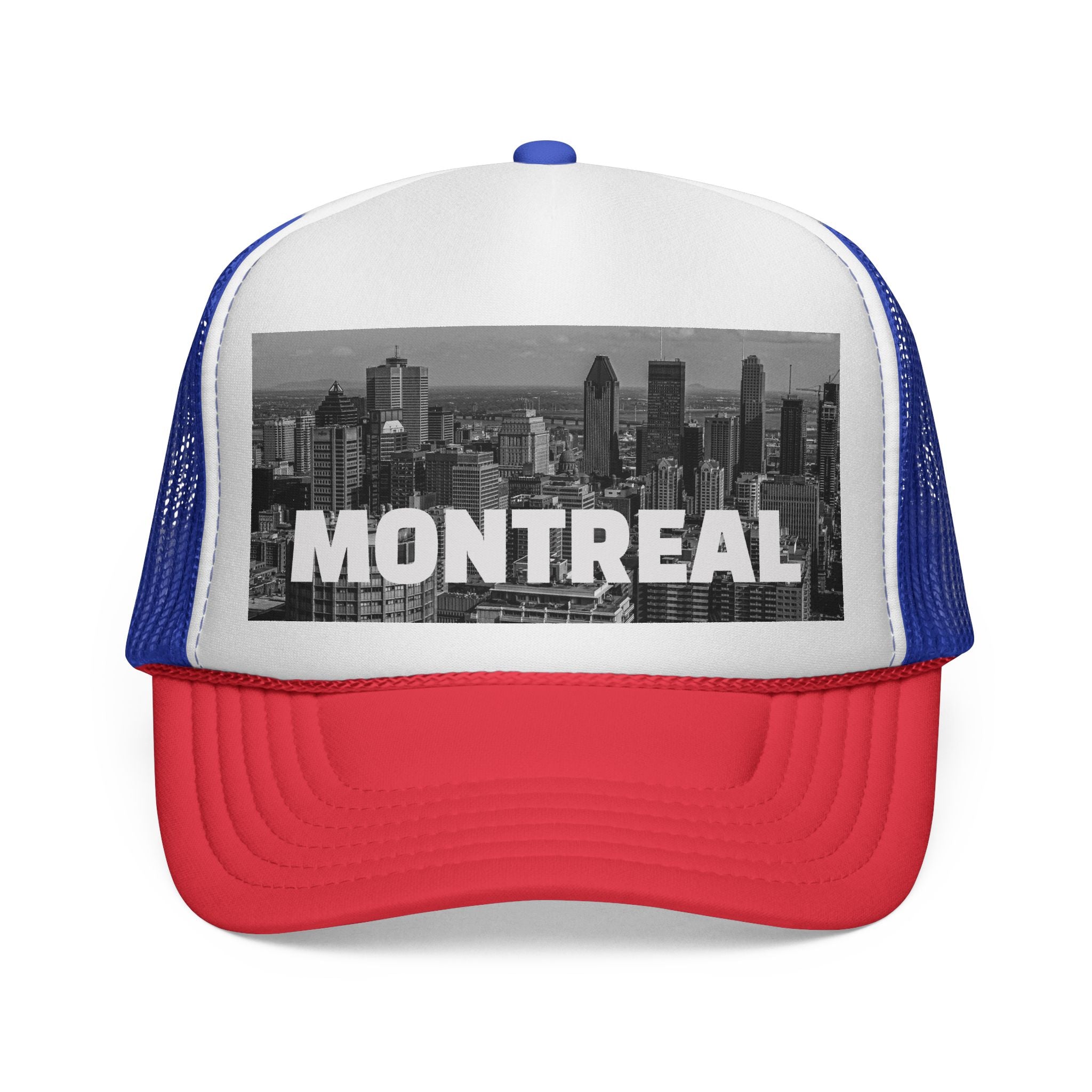 Unisex Montreal trucker cap, breathable mesh back
