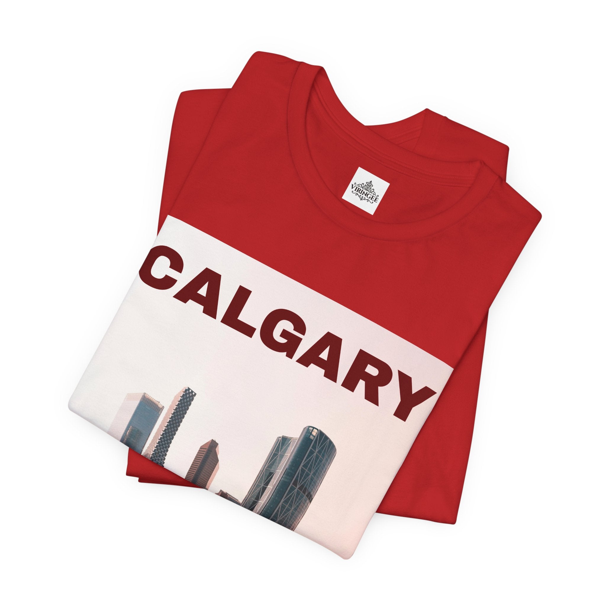 Viringee Calgary Skyline Unisex Tee