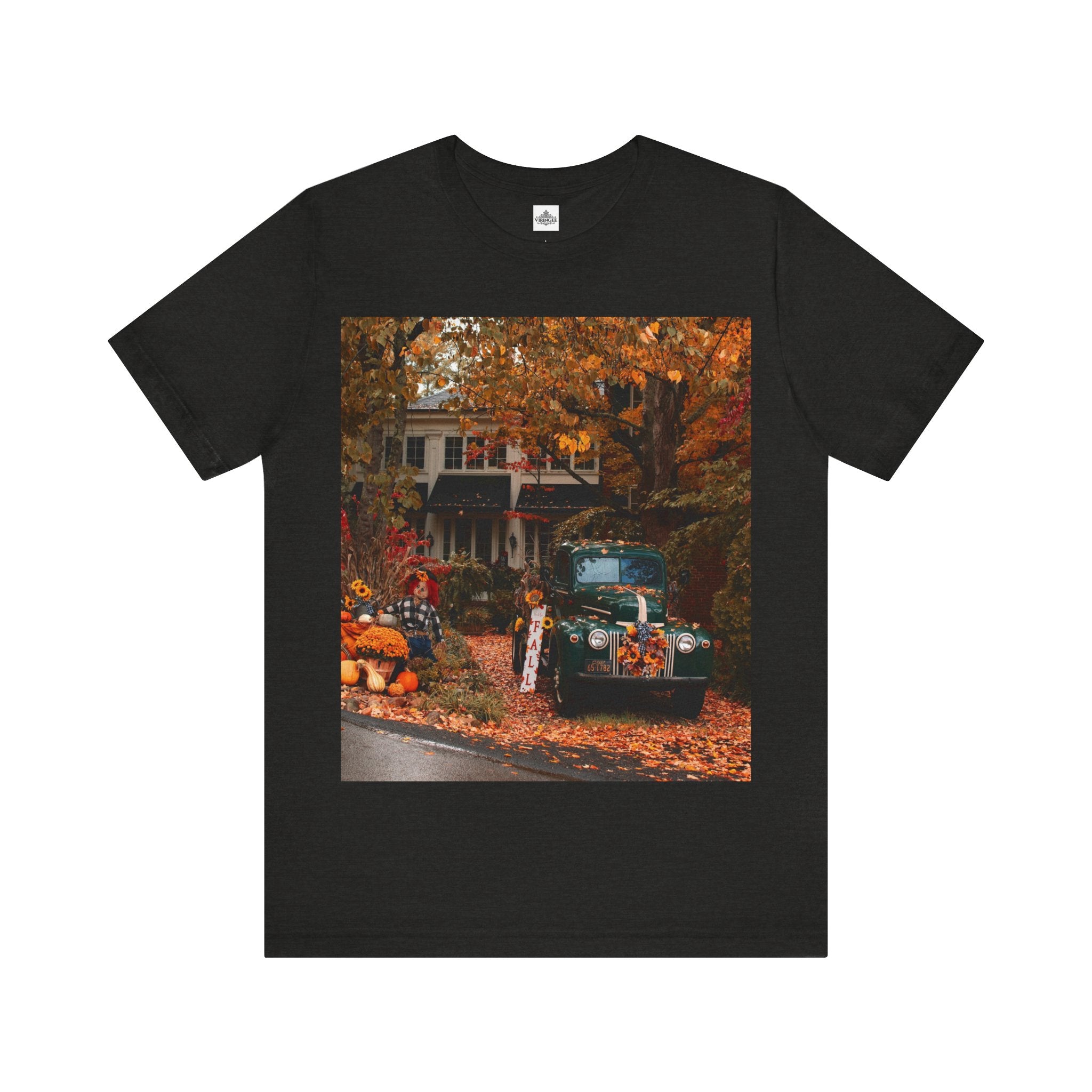Viringee Autumn Vibes Unisex Jersey T Shirt