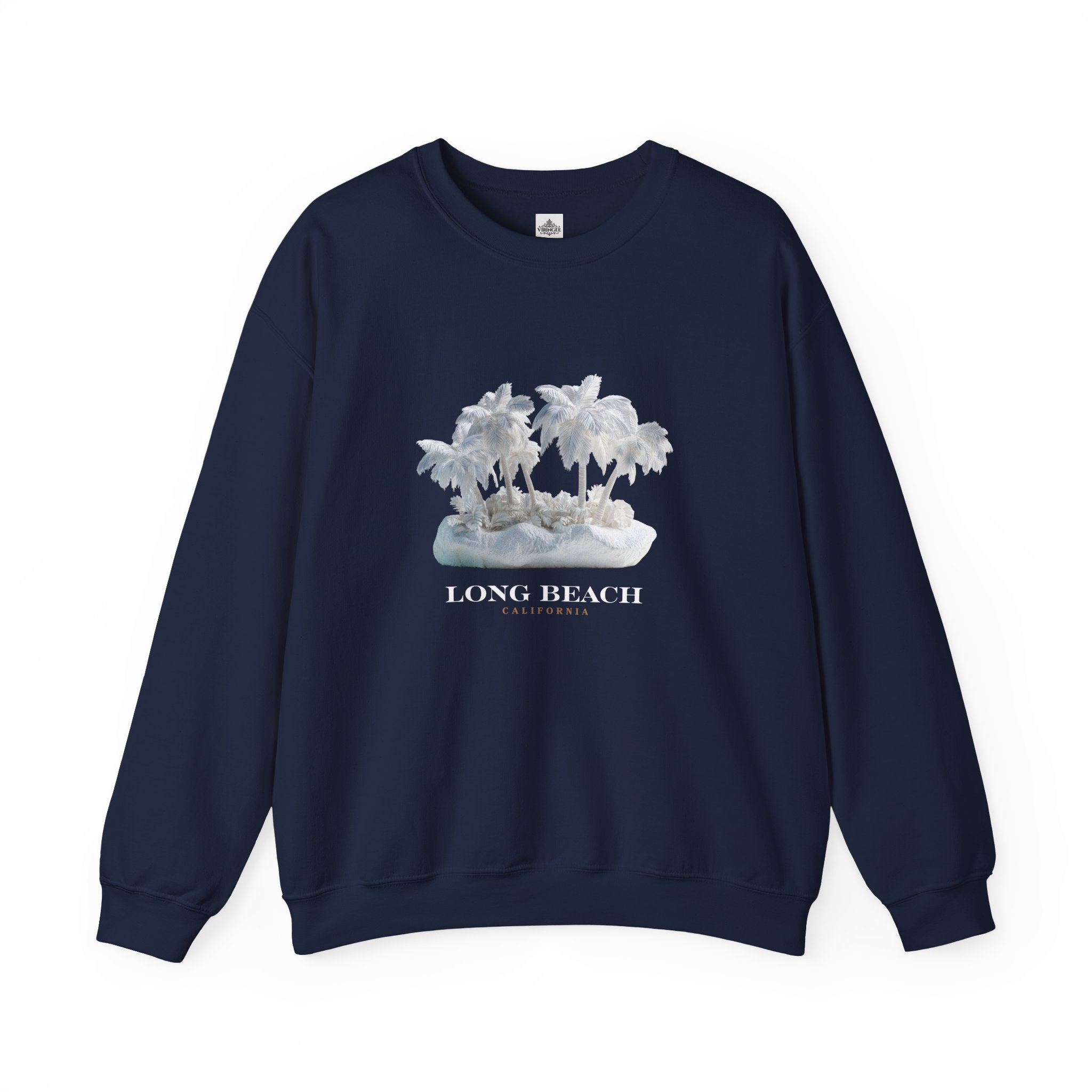 Viringee Long Beach California Unisex Sweatshirt