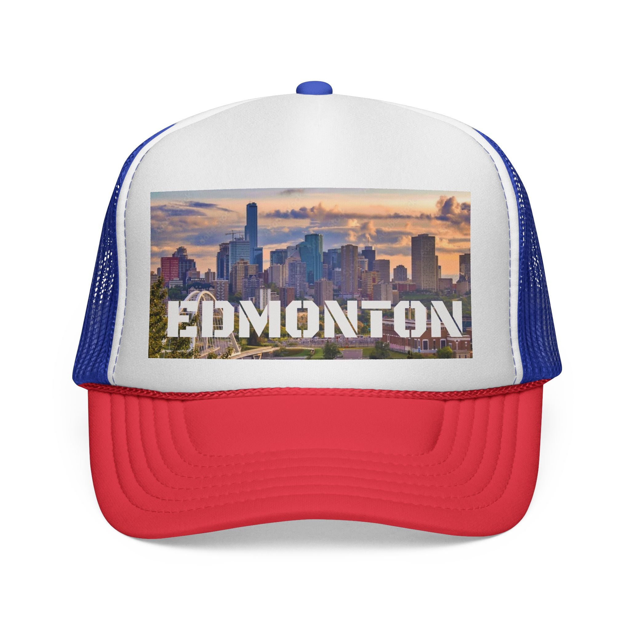 Unisex Edmonton trucker cap, adjustable fit