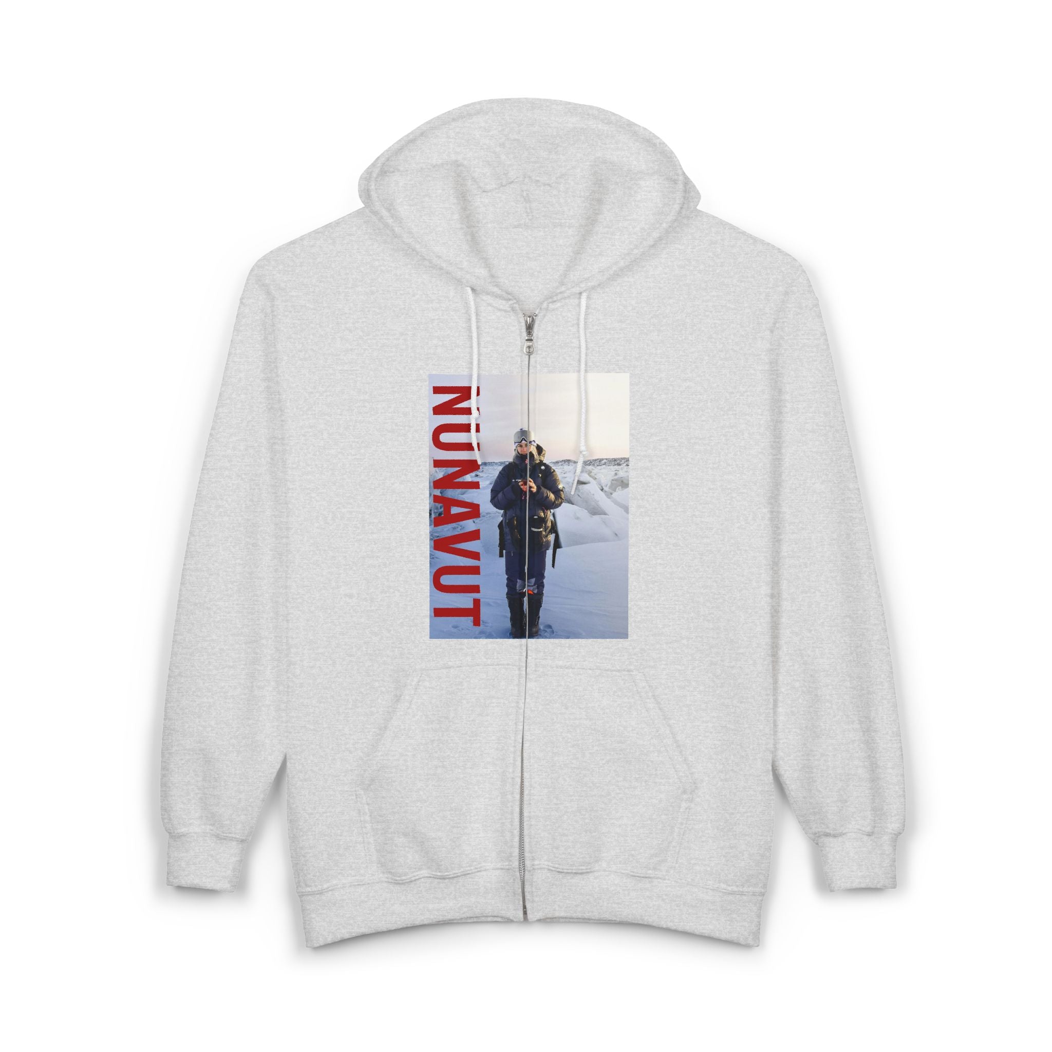 Viringee Nunavut Adventure Unisex Heavy Blend Zip Hoodie
