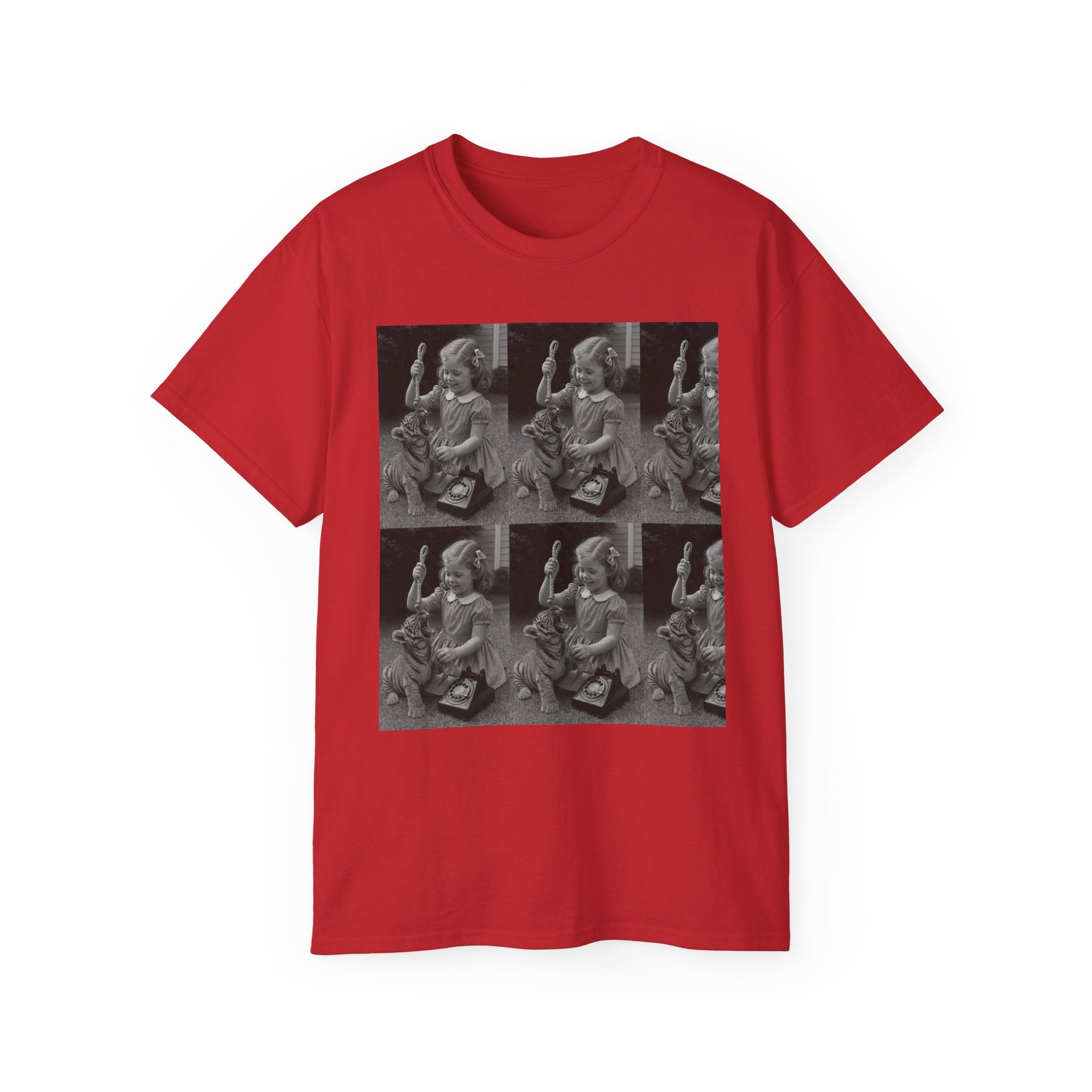 Vintage Retro Tiger Cub Women T-Shirt