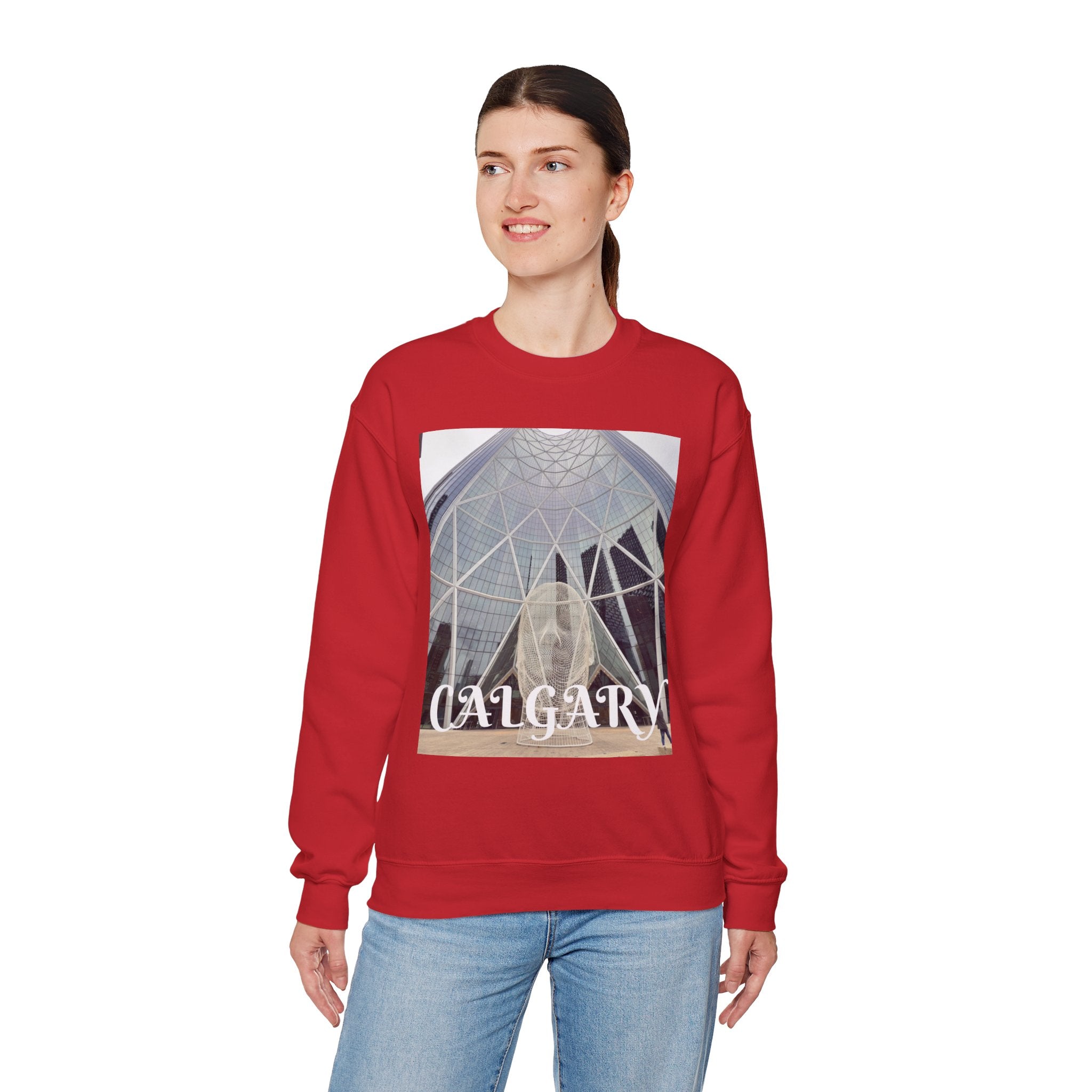 Viringee Calgary Graphic Crewneck Sweatshirt