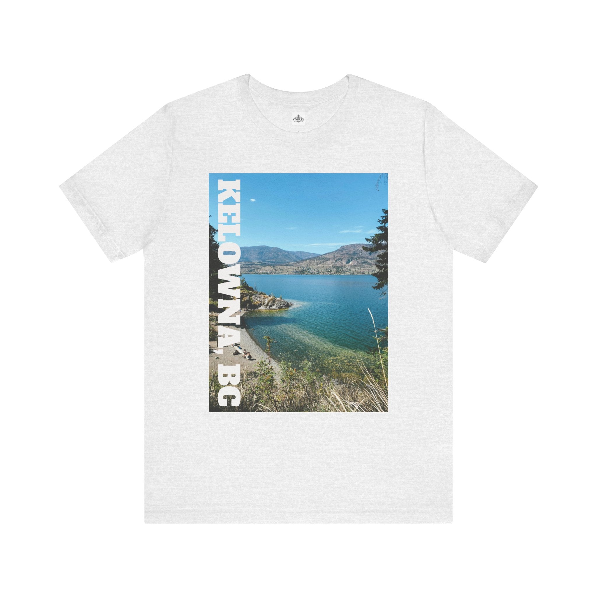 Viringee Kelowna BC scenic T-shirt, unisex short sleeve