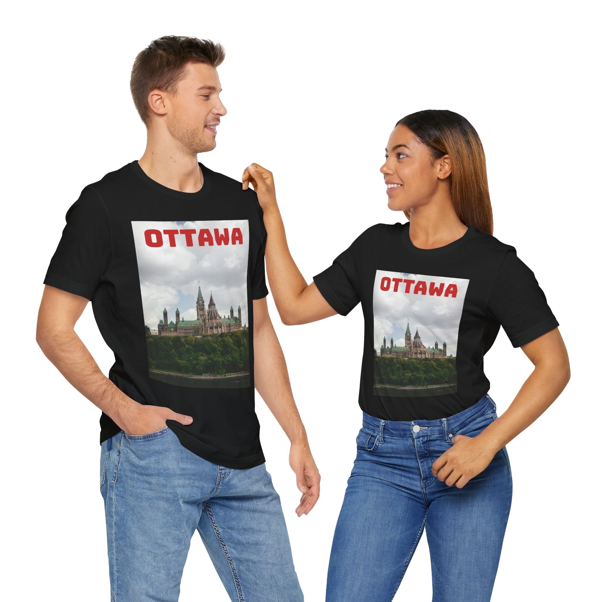 Viringee Ottawa graphic T-shirt, unisex short sleeve