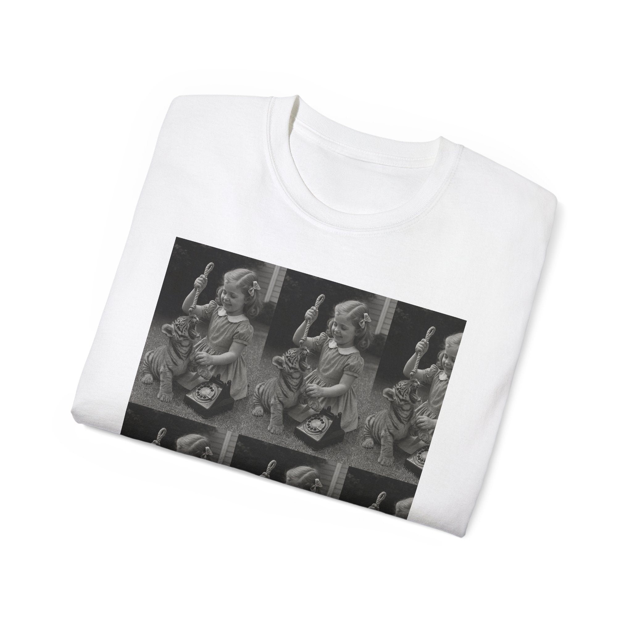 Vintage Retro Tiger Cub Women T-Shirt