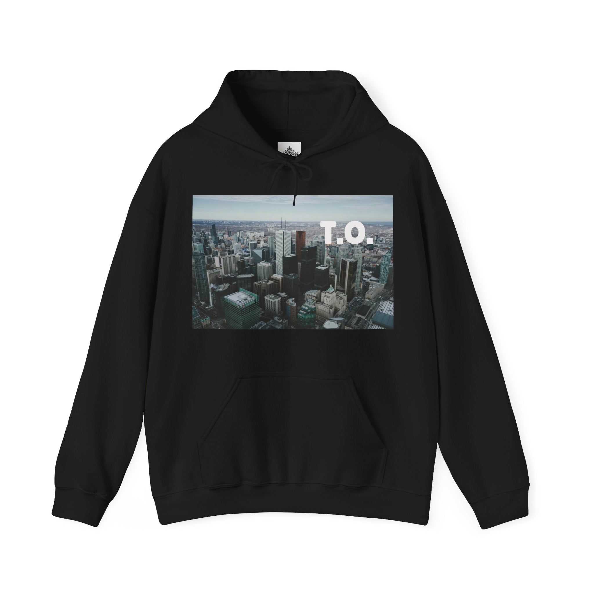 Viringee Toronto T.O. Urban Skyline Unisex Hoodie