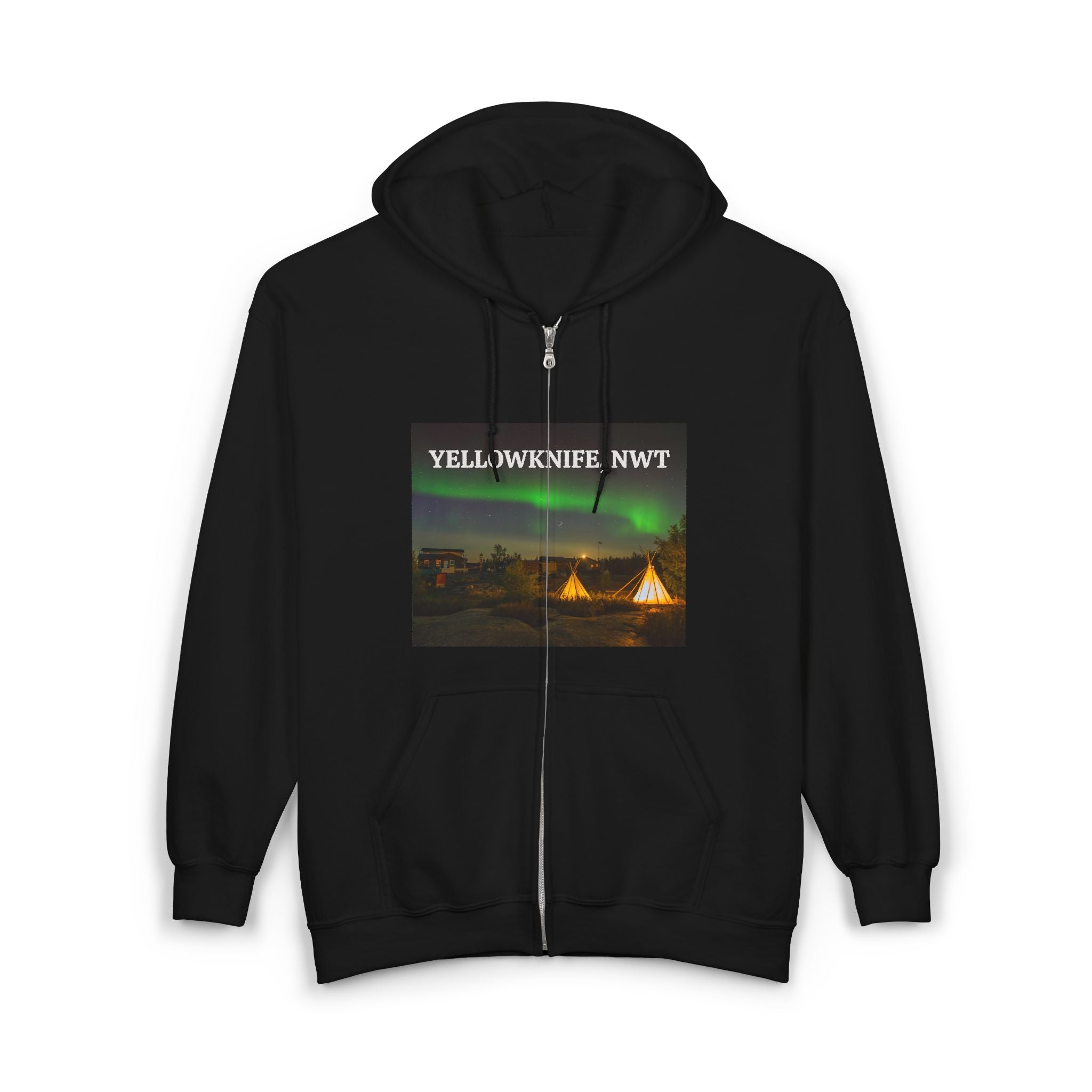 Viringee Yellowknife NWT Unisex Heavy Blend™ Full Zip Hooded Sweatshirt
