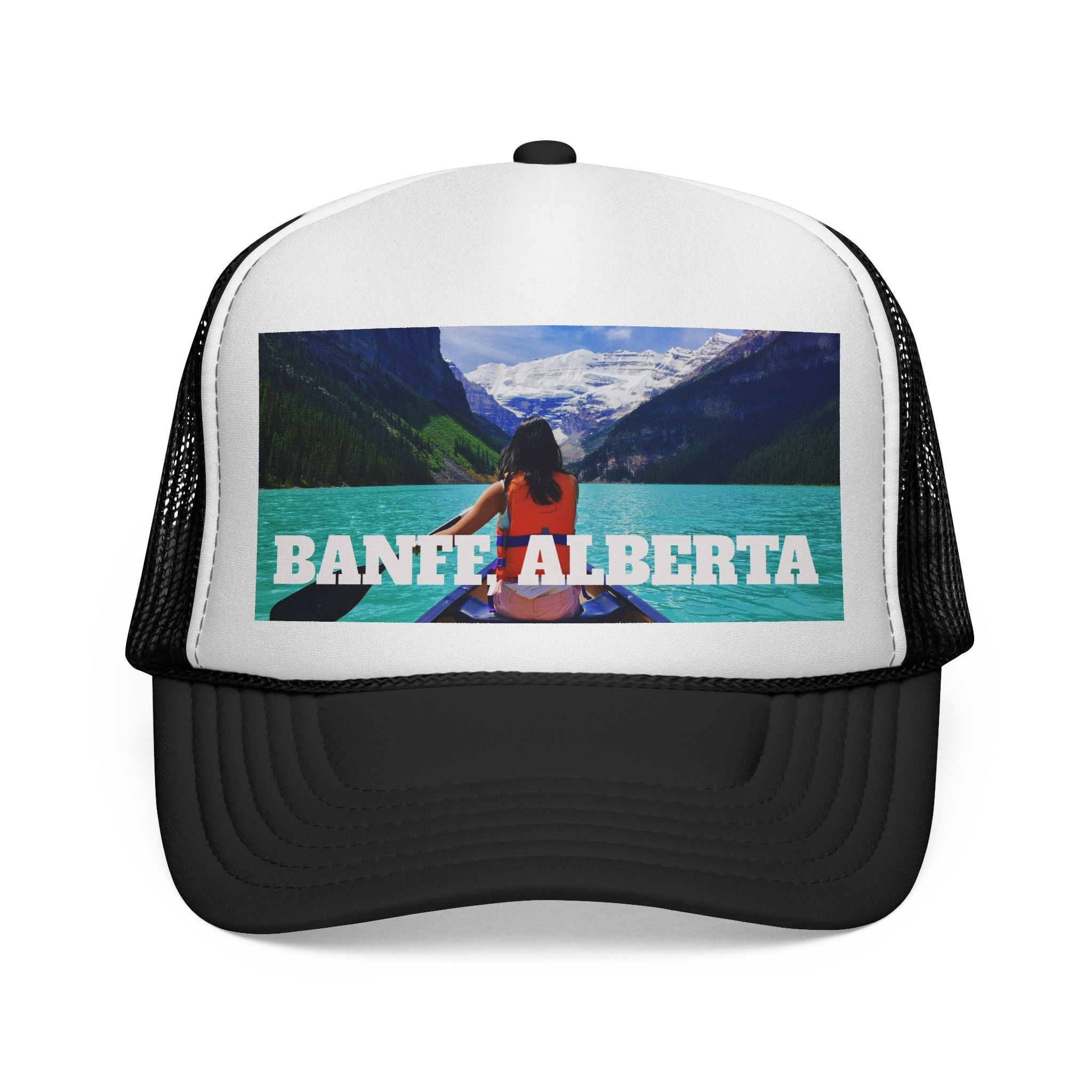 Unisex Banff trucker cap, breathable mesh back