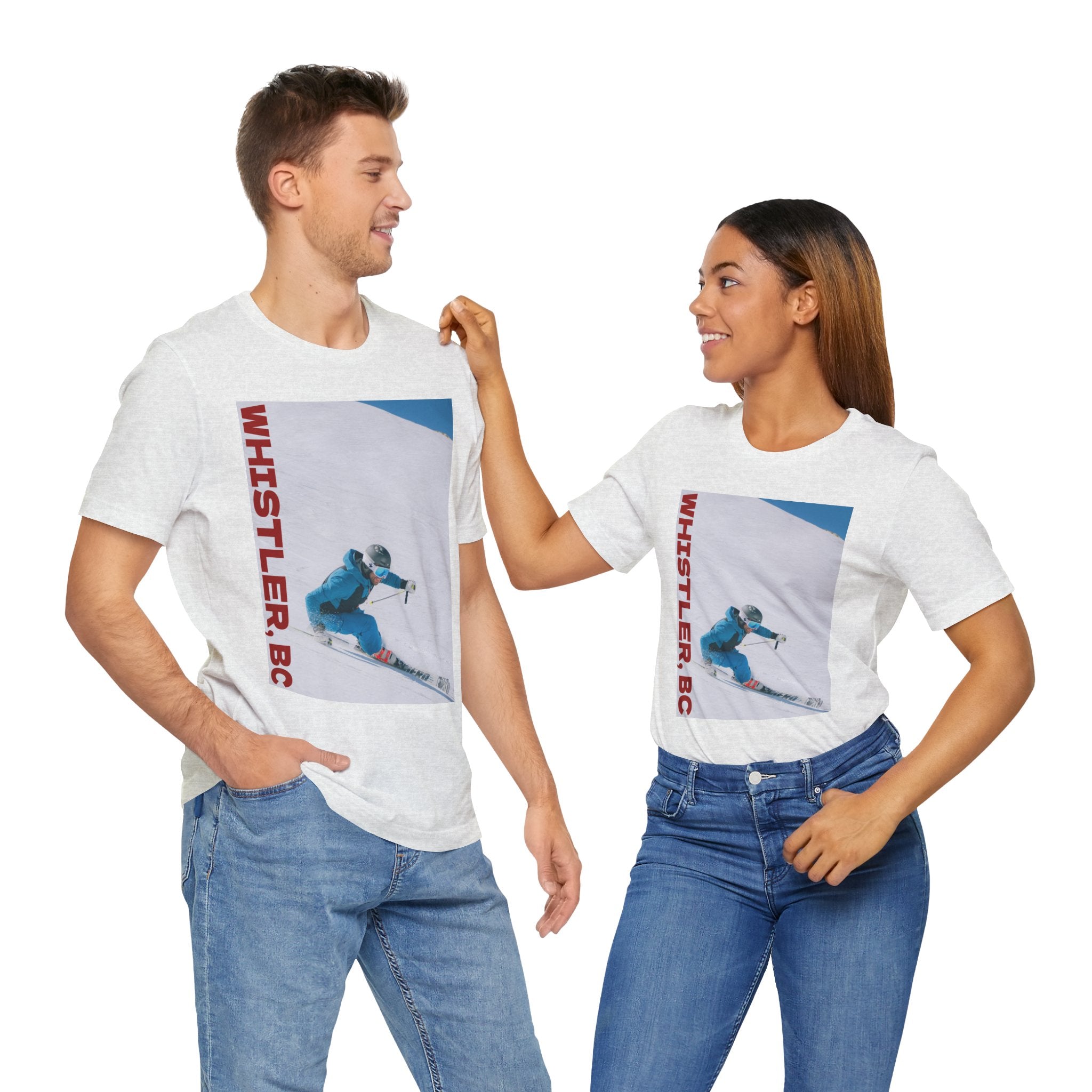 Viringee Whistler Skiing Graphic Tee