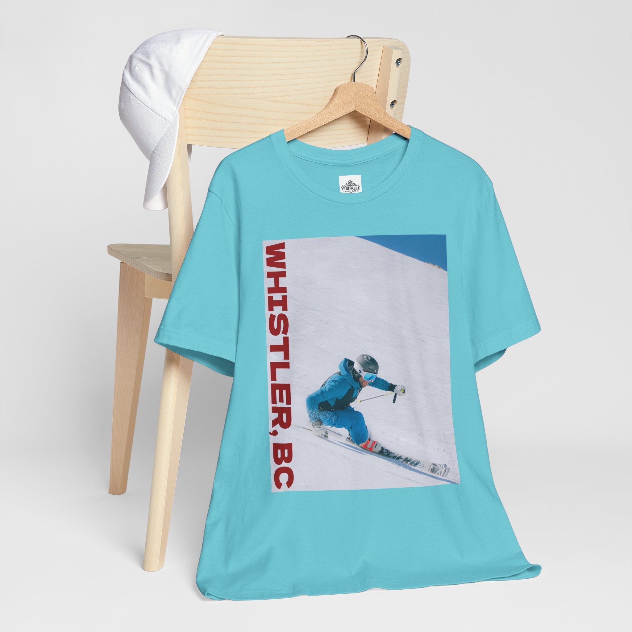 Whistler mountain pride T-shirt, unisex casual wear