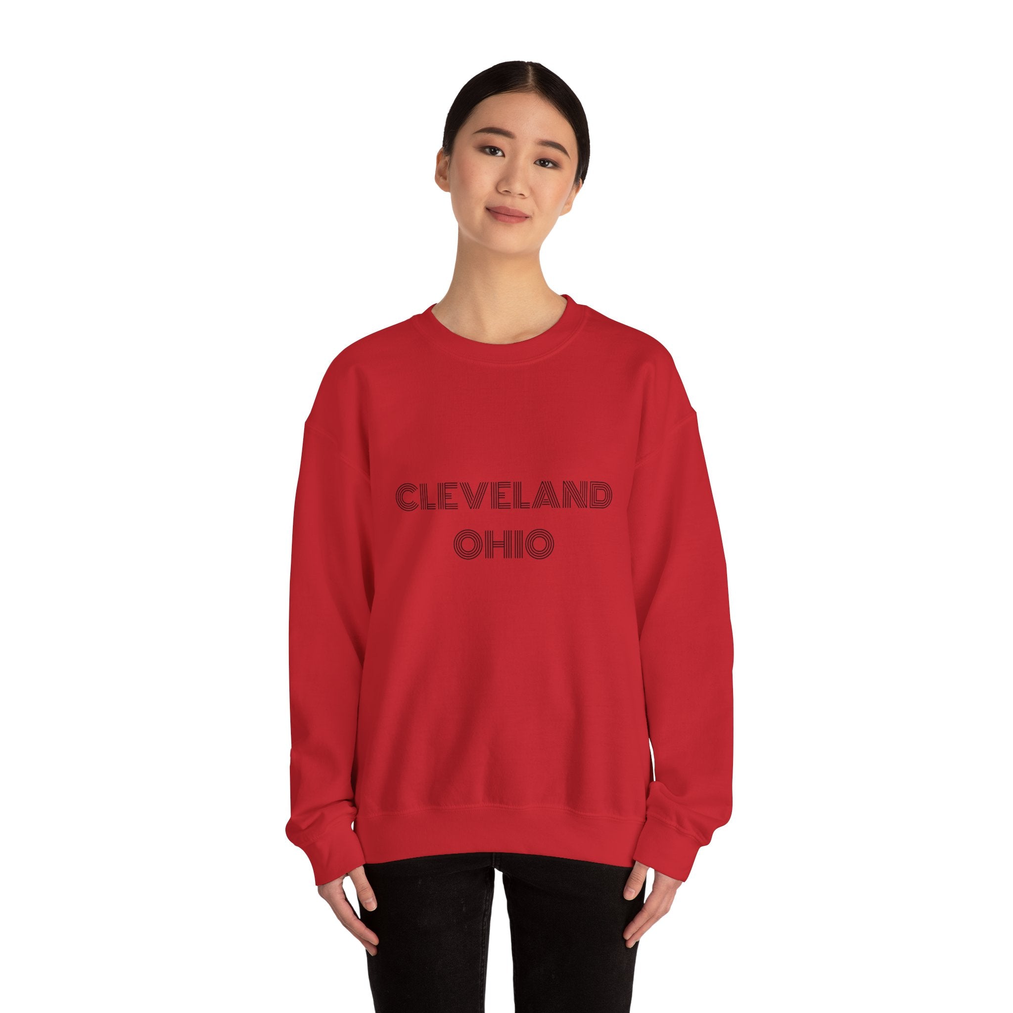 Viringee Cleveland Ohio Crewneck Sweatshirt