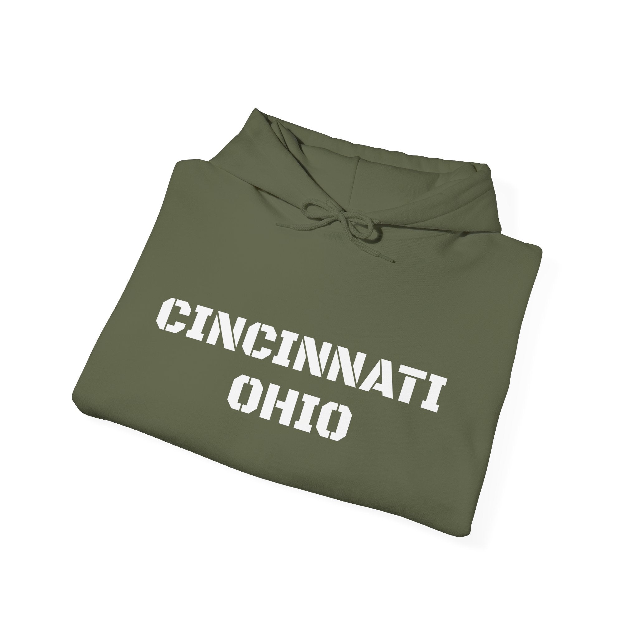 Viringee Cincinnati streetwear hoodie in classic fit with kangaroo pocket
