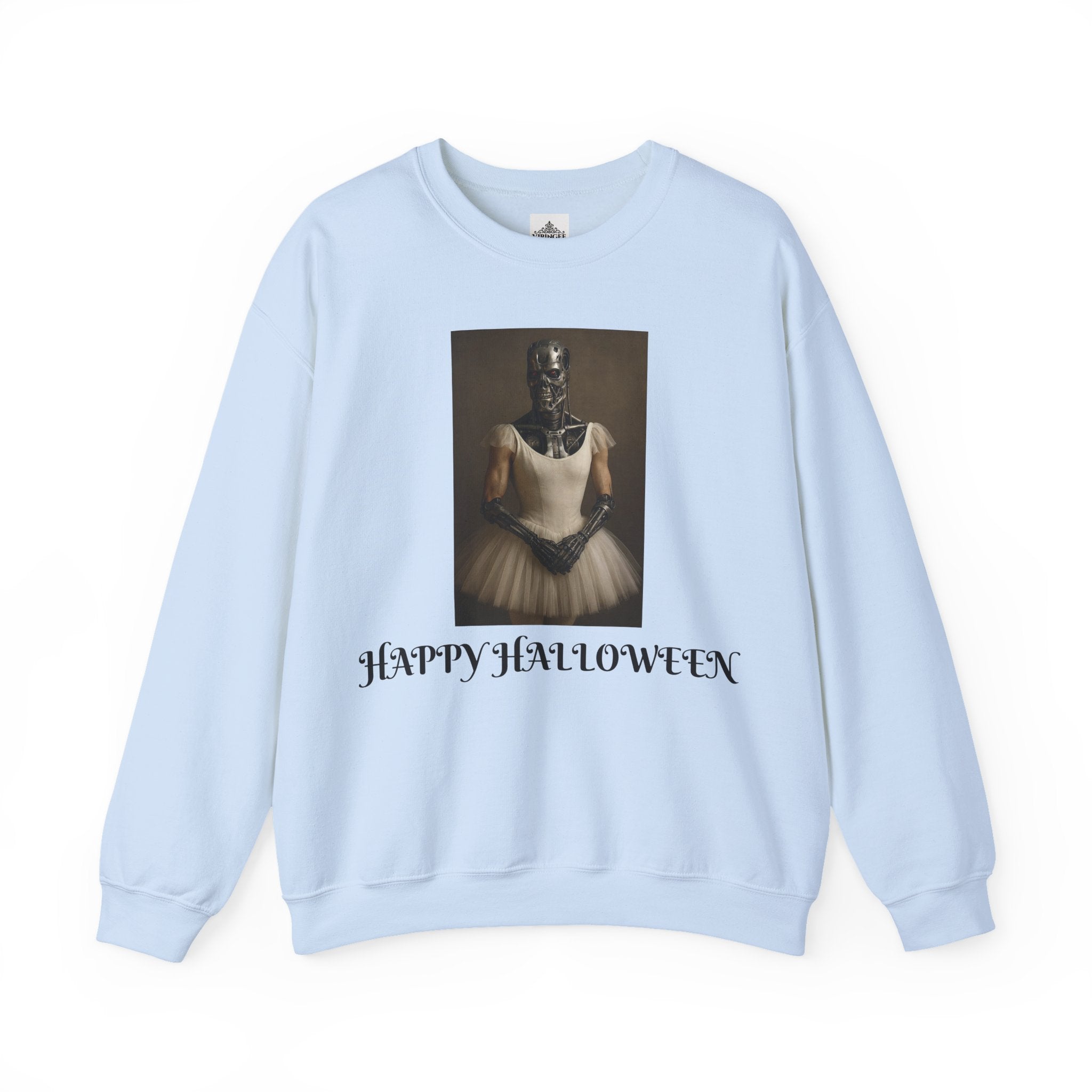 Viringee Cute Terminator Halloween-Themed Crewneck Sweatshirt