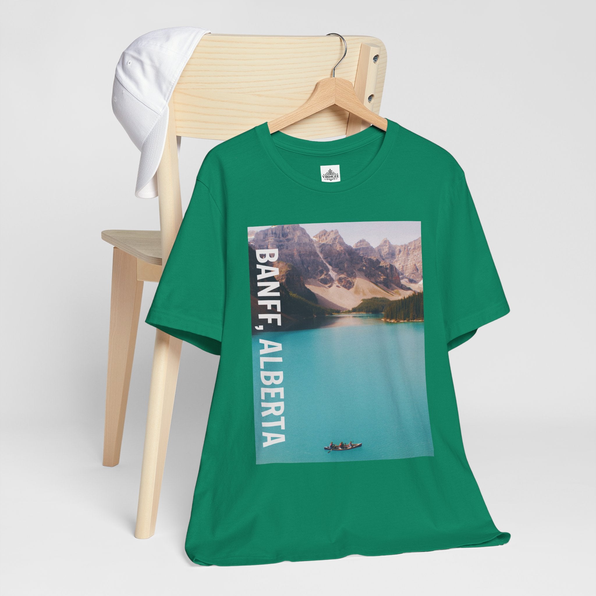 Unisex Banff T-shirt with outdoor adventure design