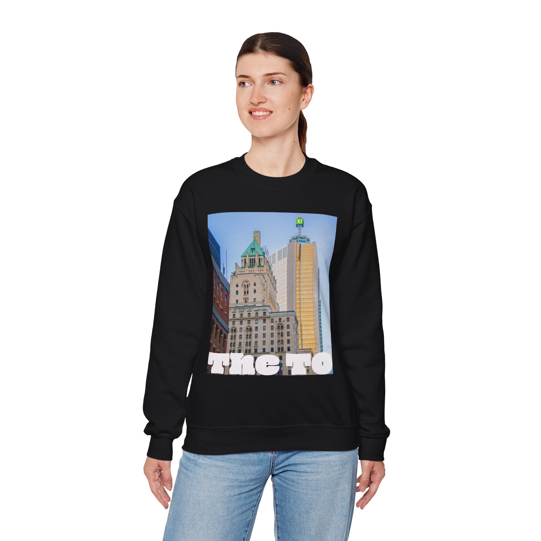 Viringee TO Skyline Unisex Crewneck Sweatshirt