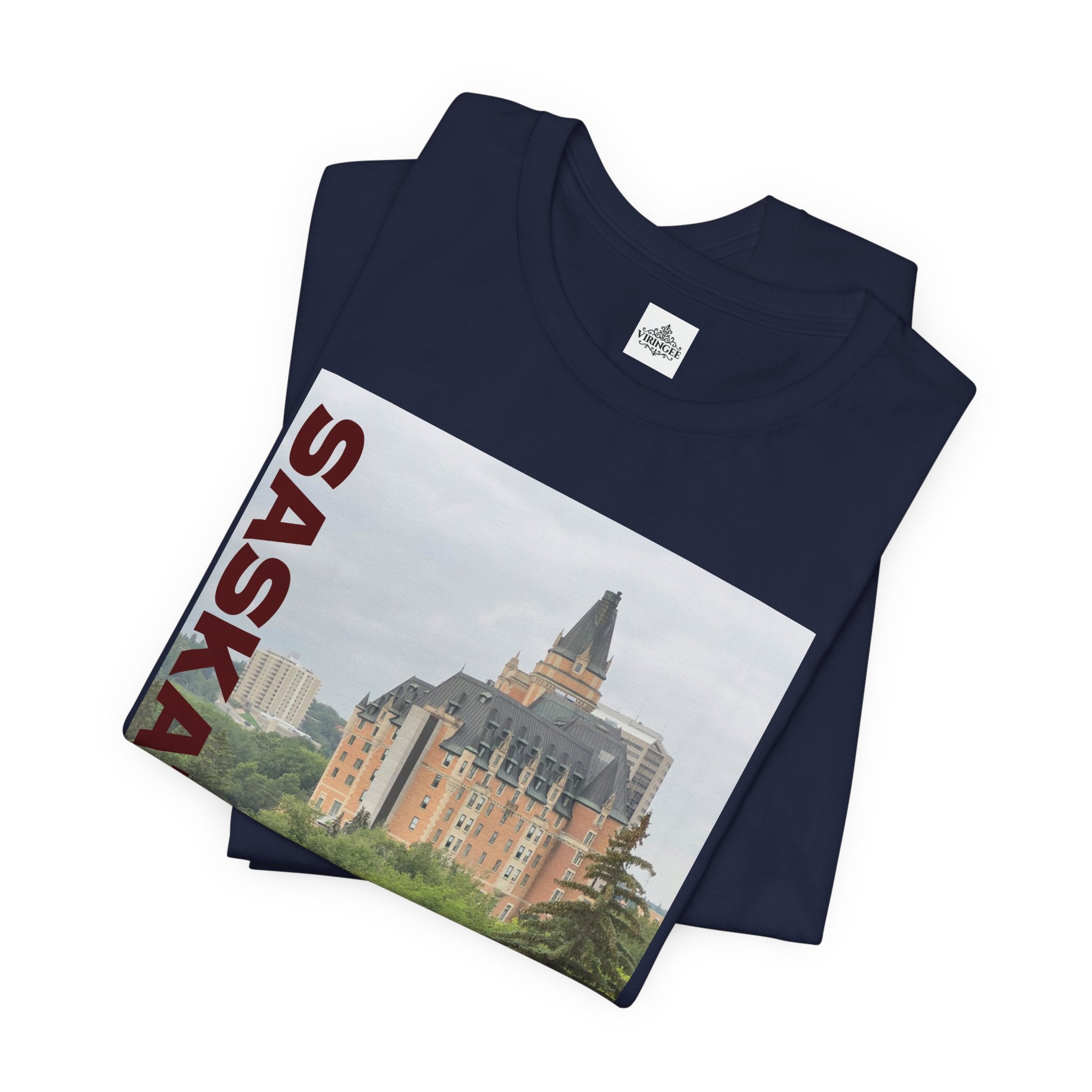 Viringee Saskatoon Unisex Cityscape Tee