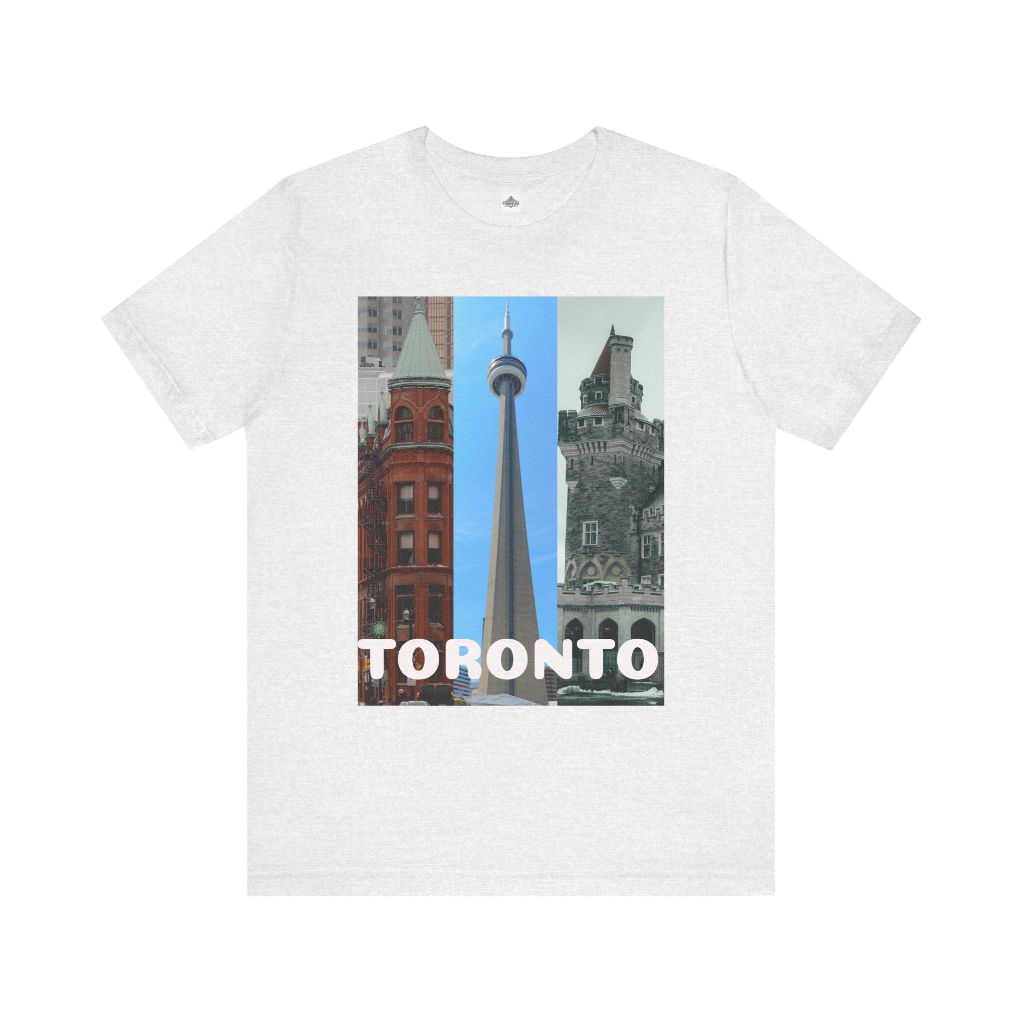 Viringee Toronto Sightseeing Landmarks Graphic T Shirt