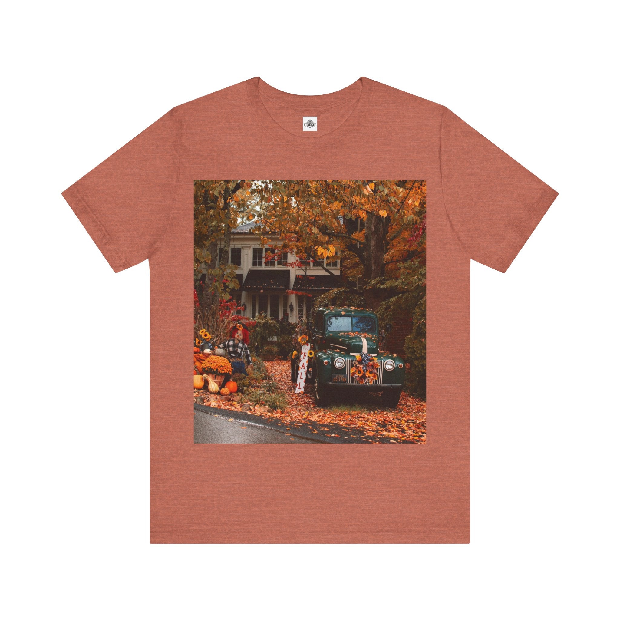 Viringee Autumn Vibes Unisex Jersey T Shirt