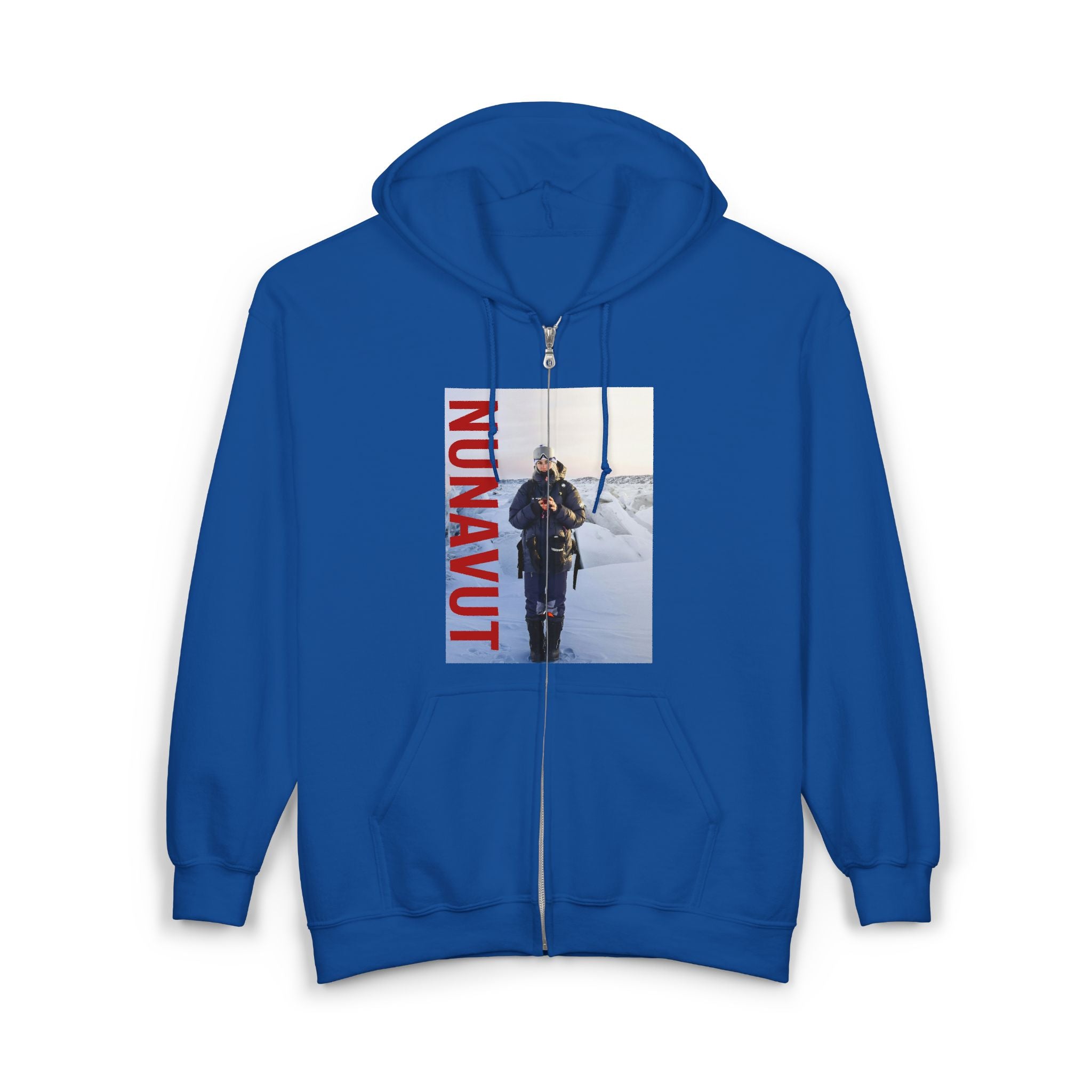 Viringee Nunavut Adventure Unisex Heavy Blend Zip Hoodie