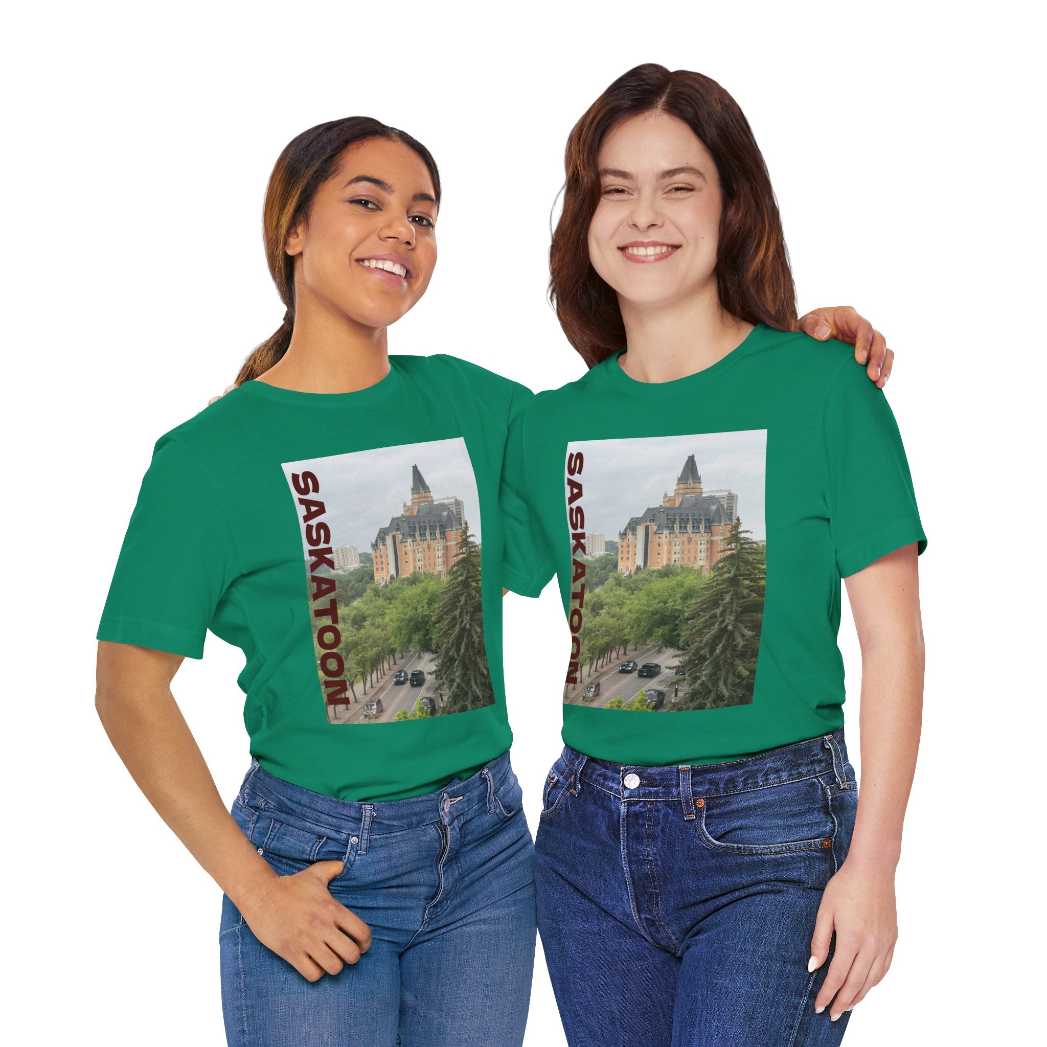 Viringee Saskatoon Unisex Cityscape Tee