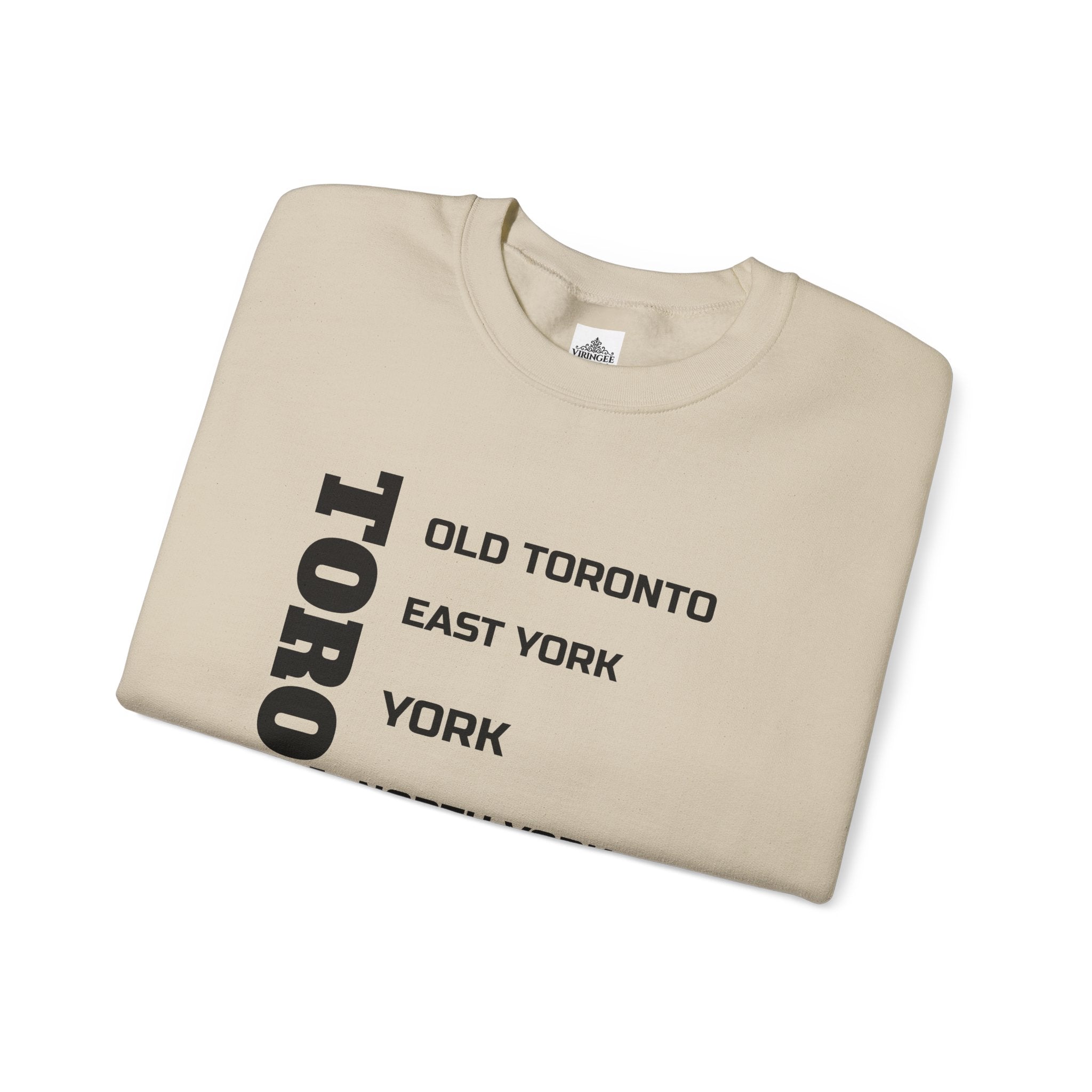 Viringee Toronto Six Boroughs Unisex Crewneck Sweatshirt