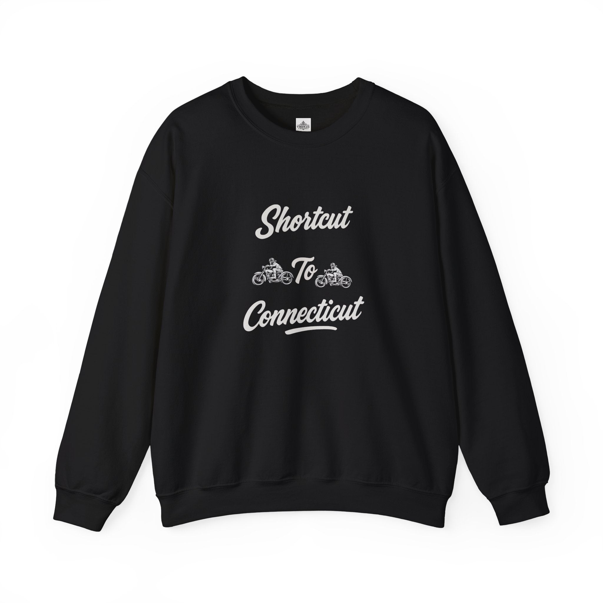 Viringee Shortcut To Connecticut Unisex Crewneck Sweatshirt
