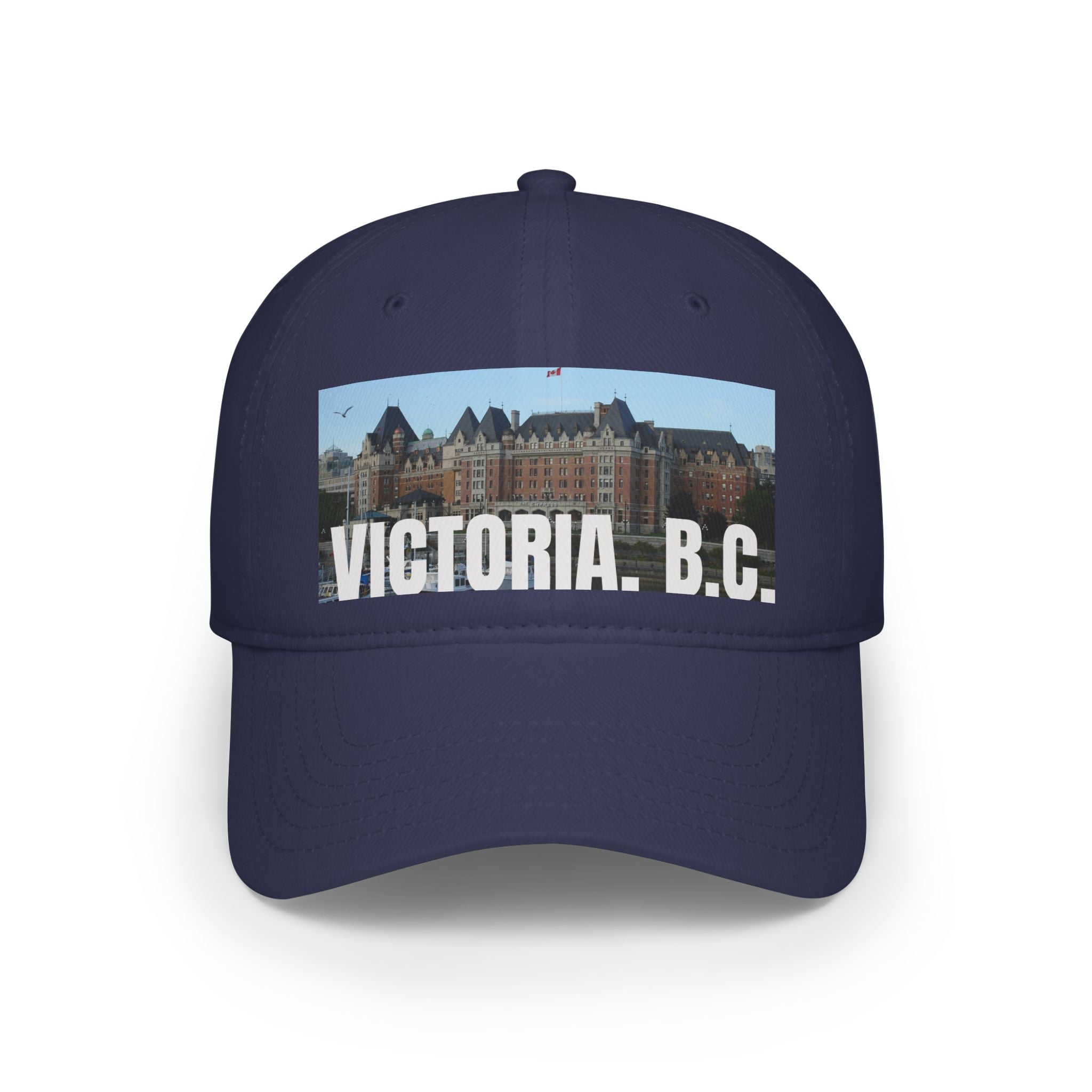Unisex Victoria BC baseball cap featuring city design