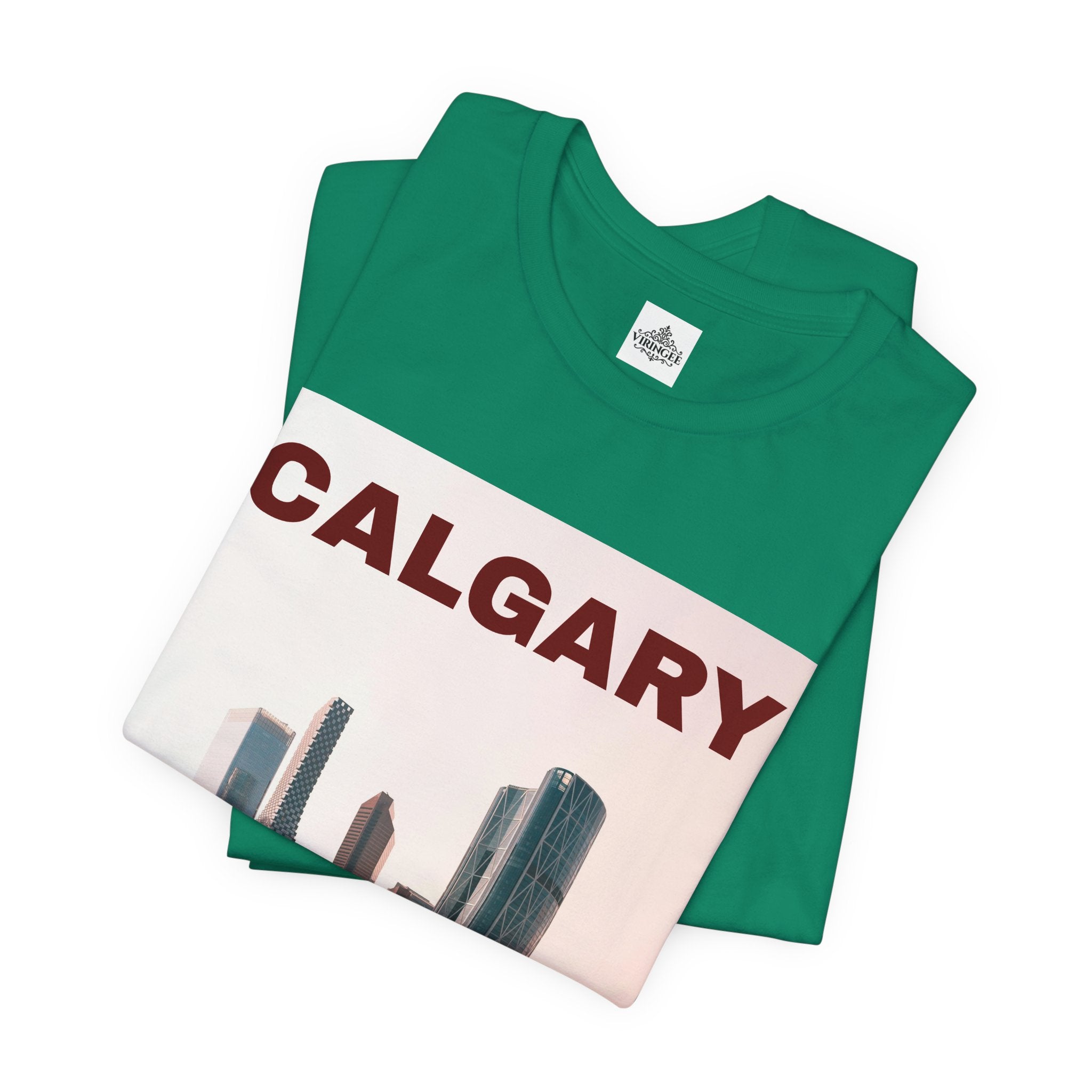 Viringee Calgary Skyline Unisex Tee