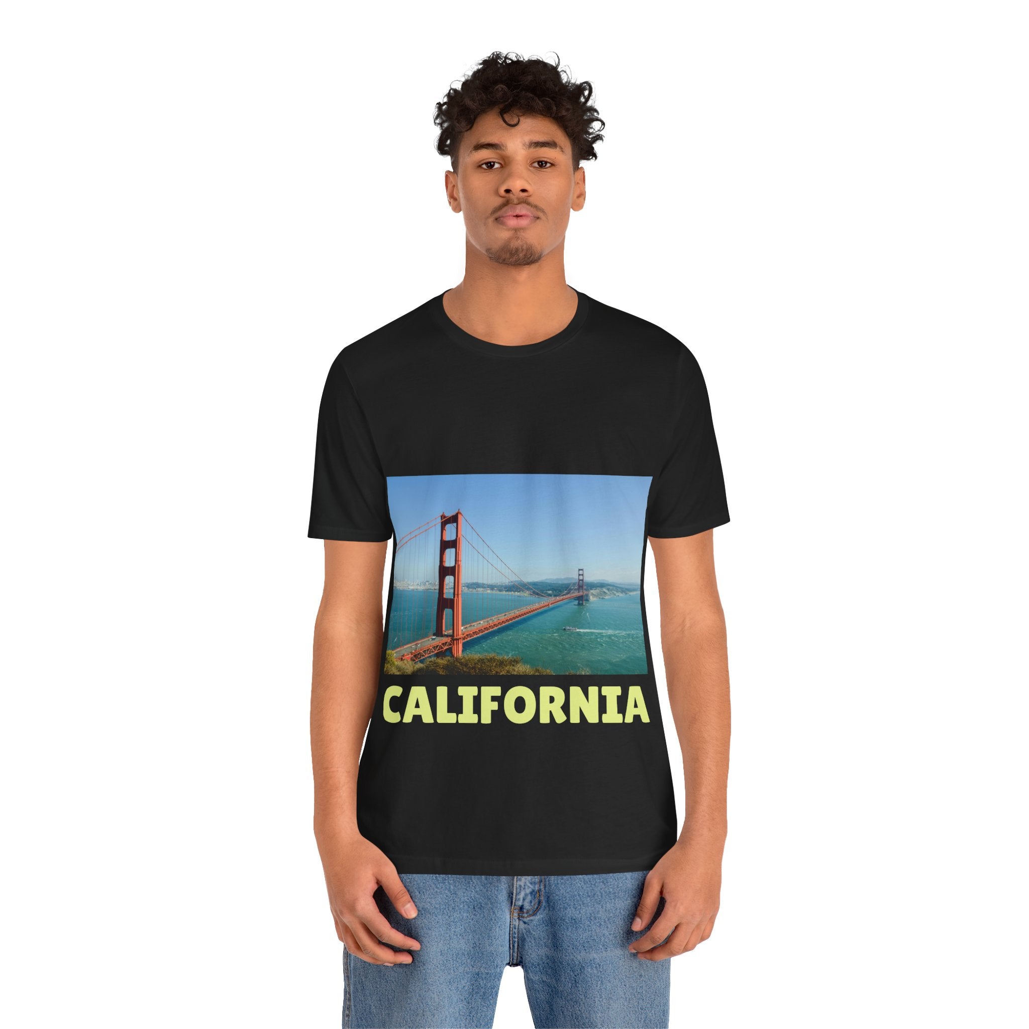 Viringee California Golden Gate Bridge Graphic T-shirt