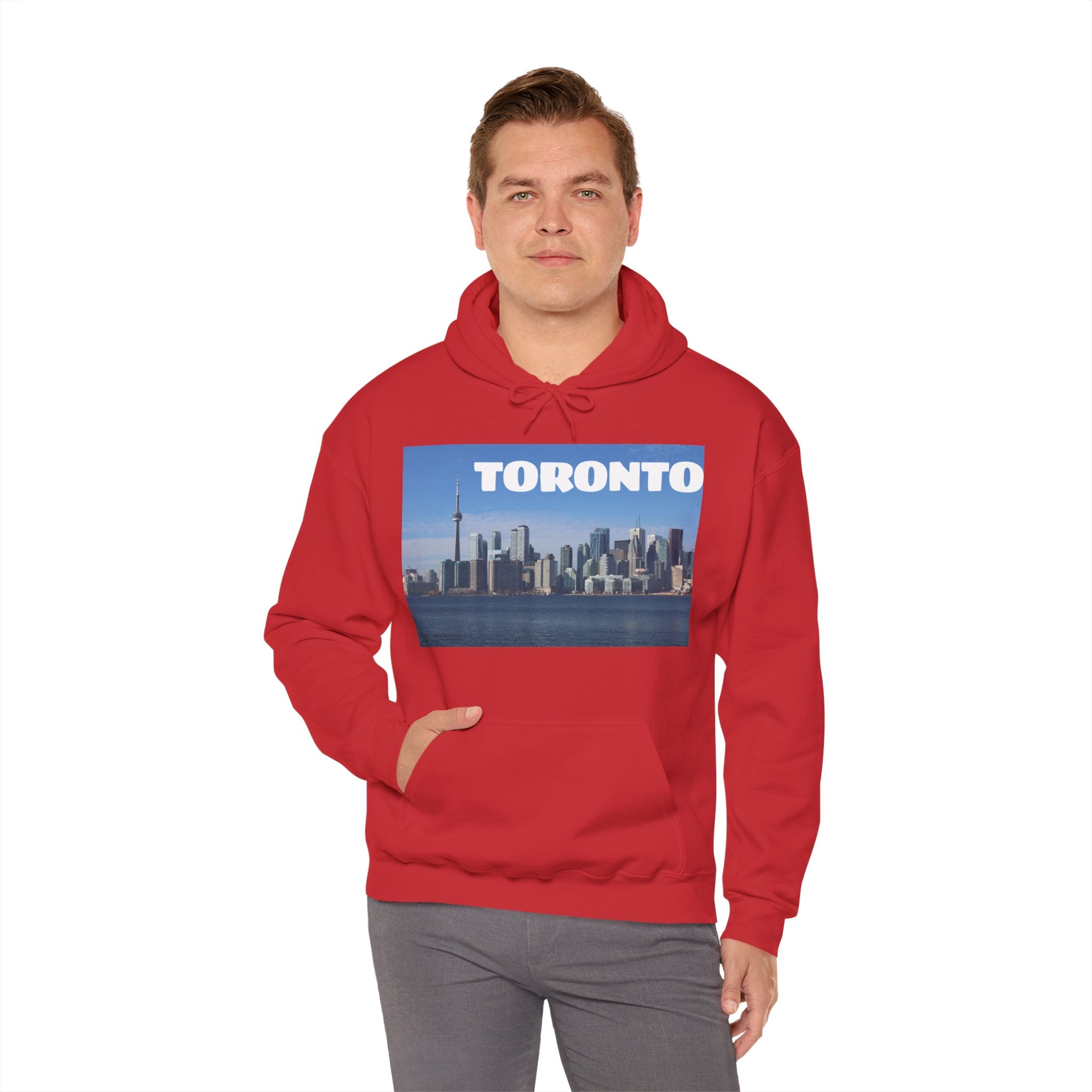 Viringee Toronto Skyline Unisex Hoodie