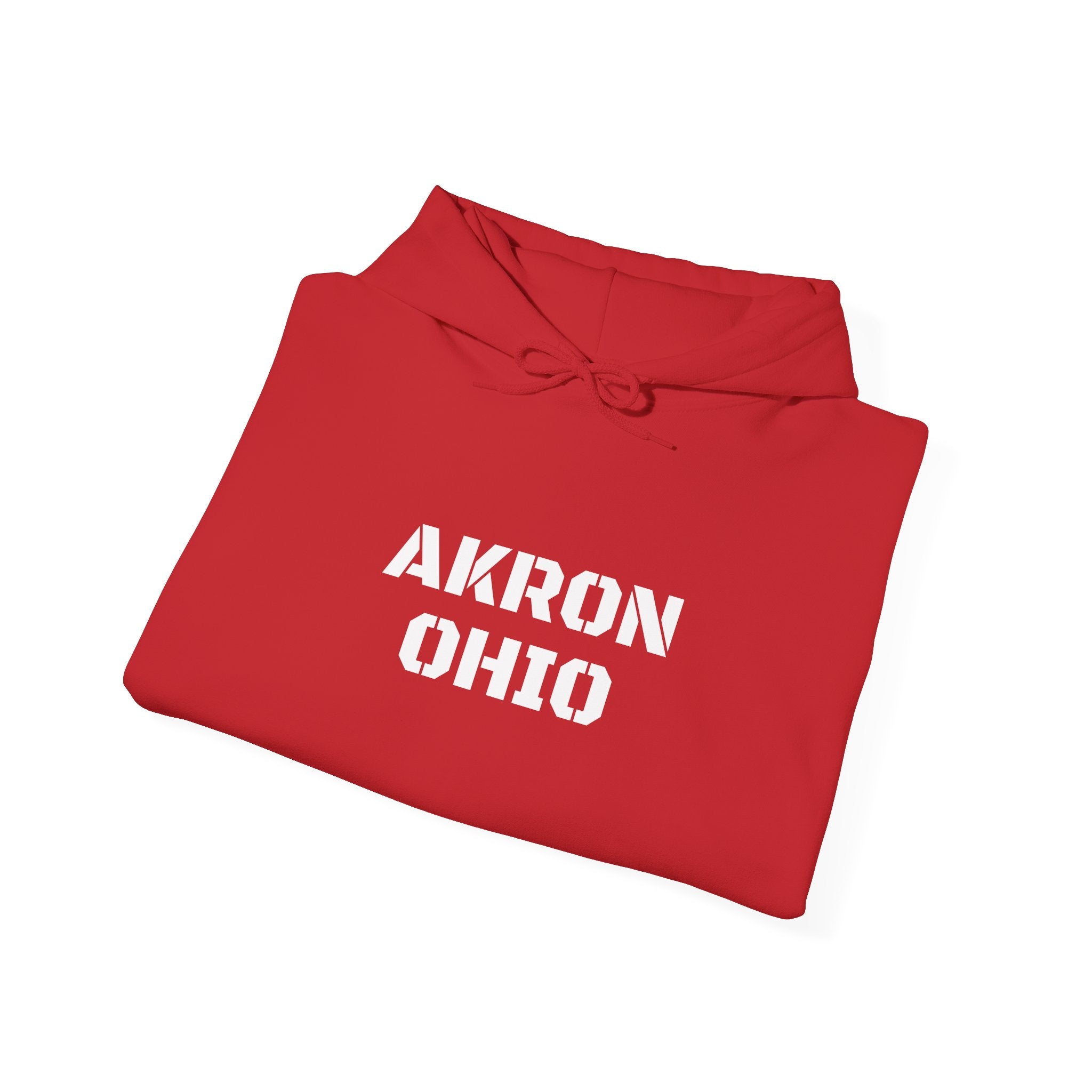 Viringee Akron Ohio Unisex Heavy Blend Hooded Sweatshirt