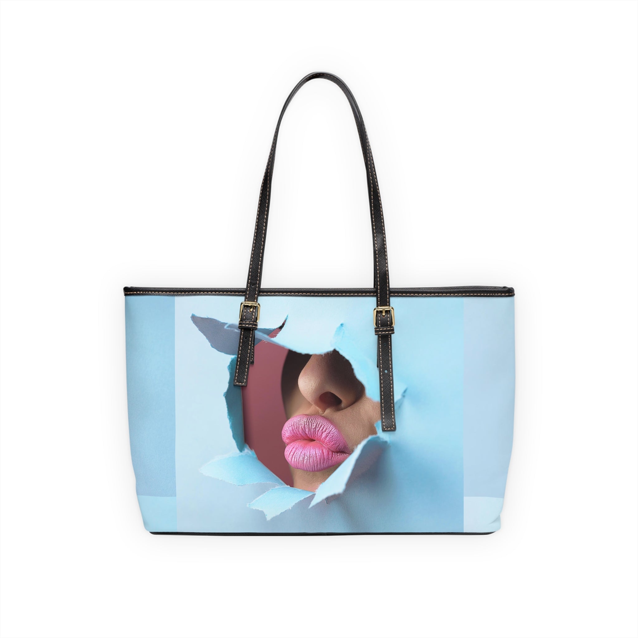Viringee Lipstick Shoulder Tote Bag