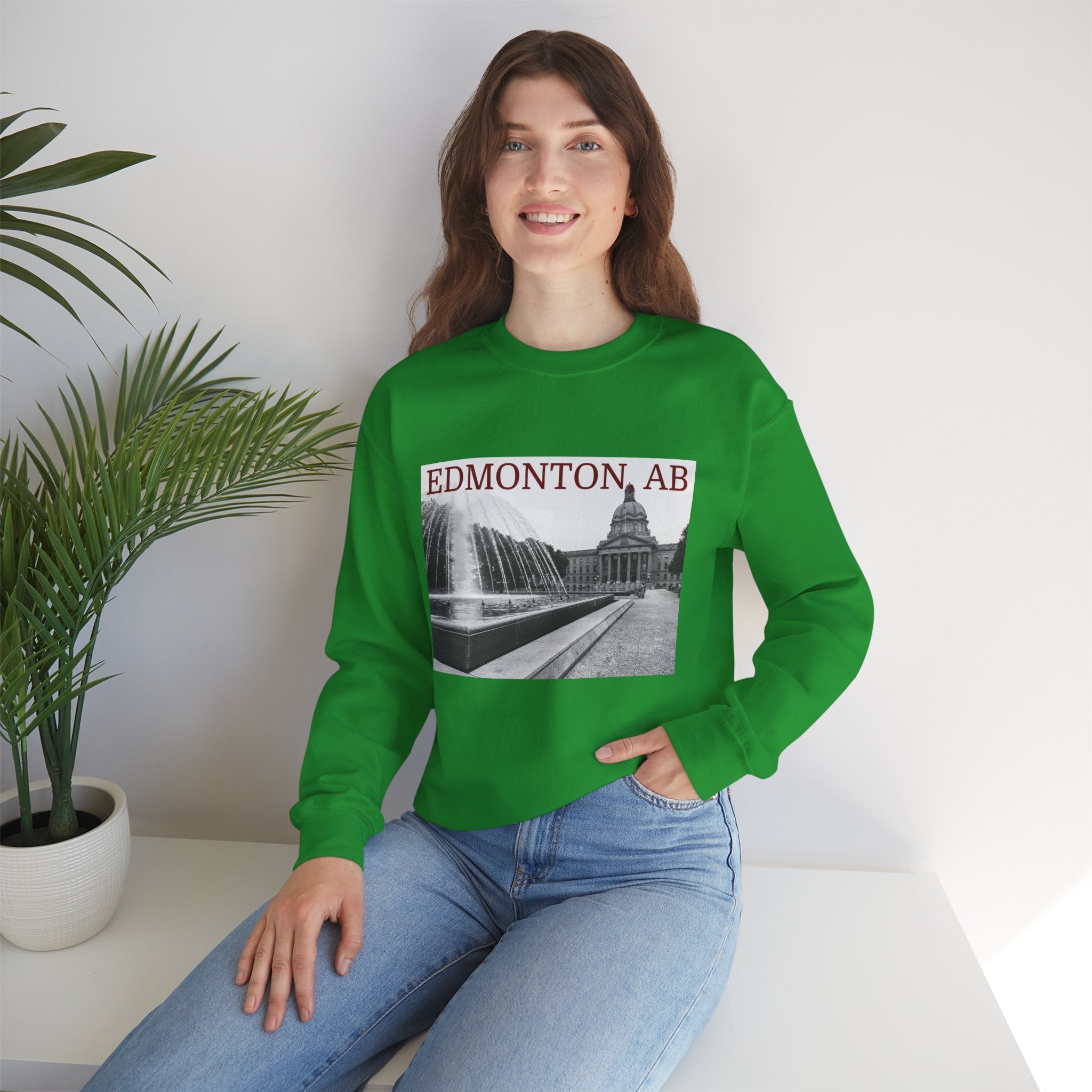 Viringee Edmonton Alberta Unisex Sweatshirt