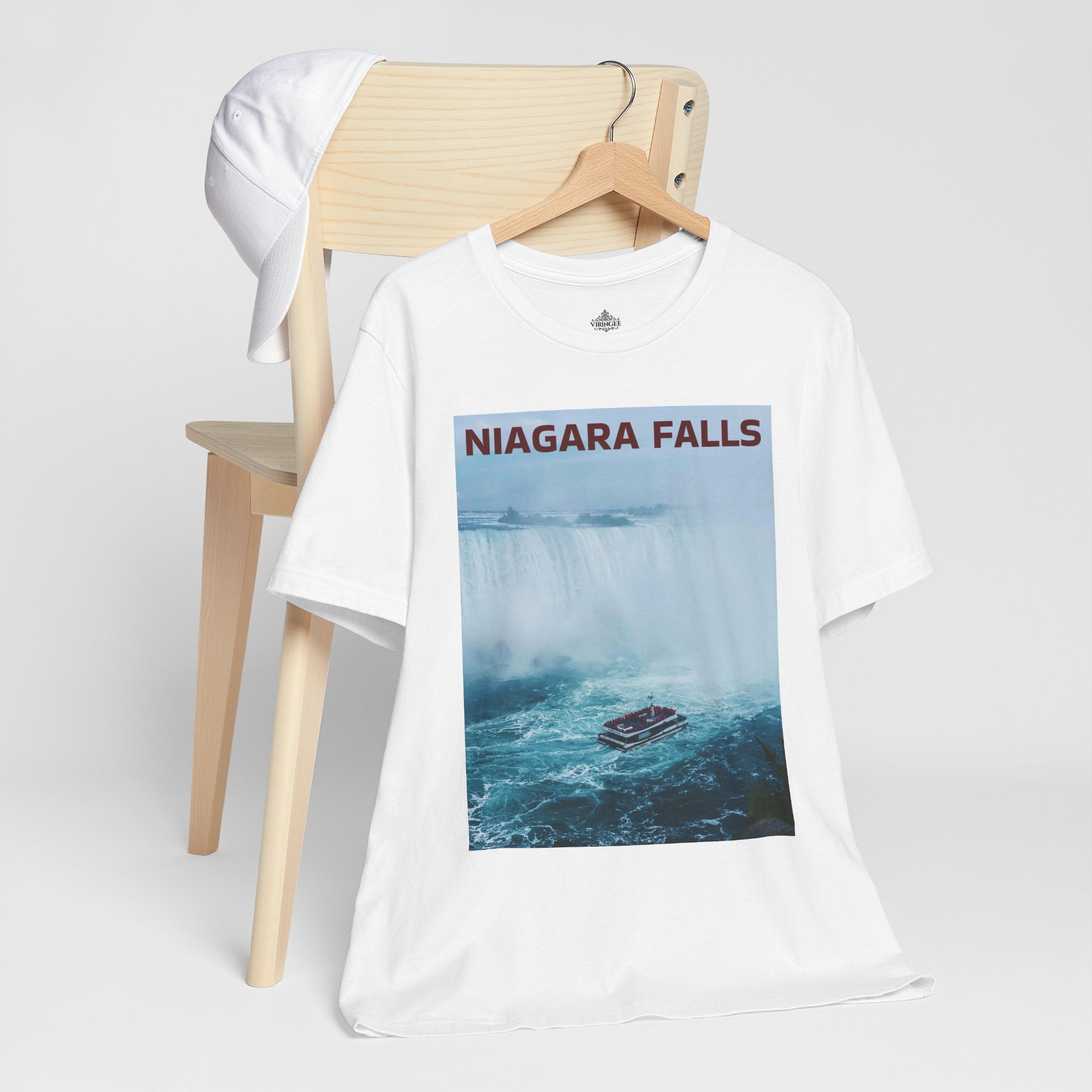 Lightweight Niagara Falls short sleeve T-shirt for men and women