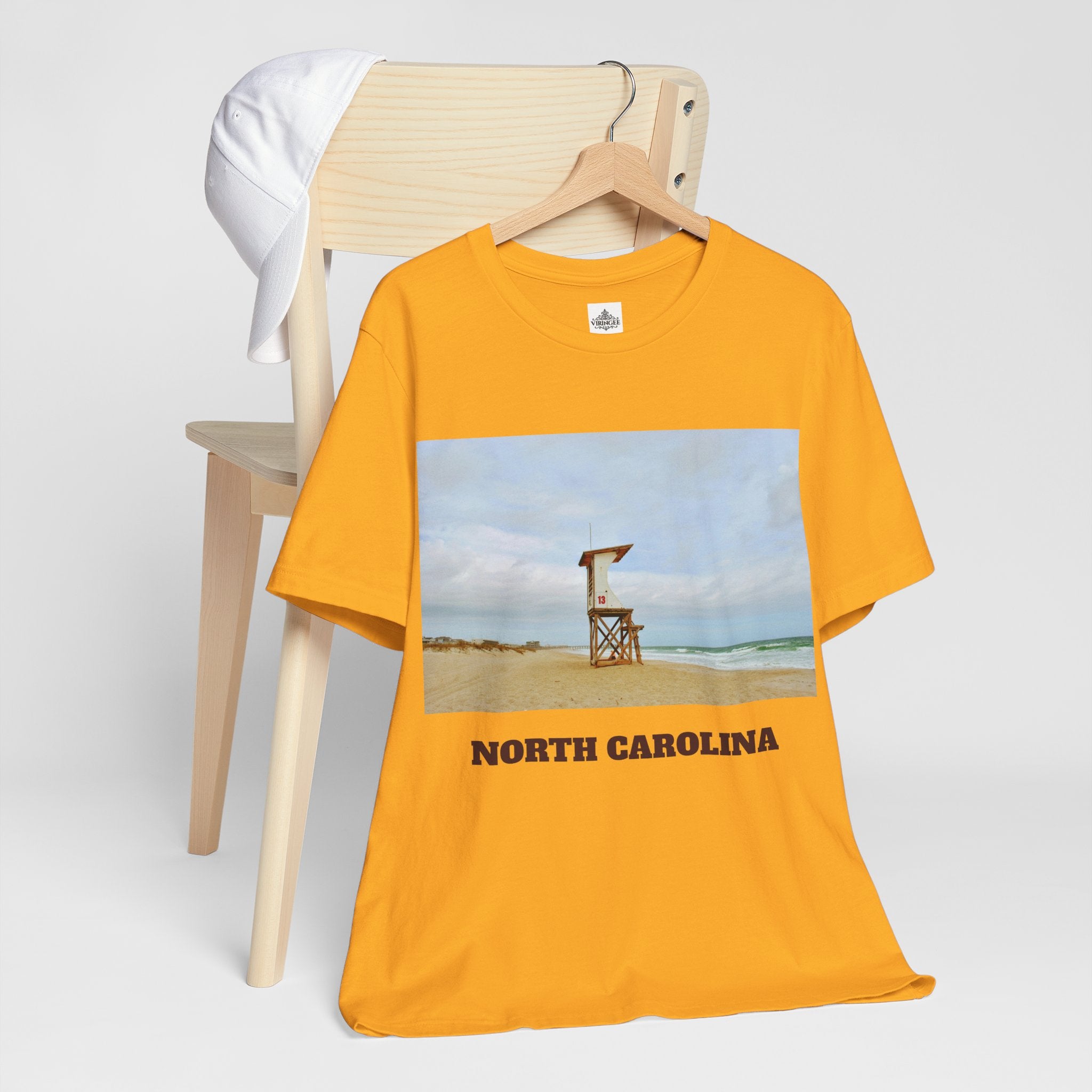 Viringee North Carolina Beach Life Unisex T-Shirt