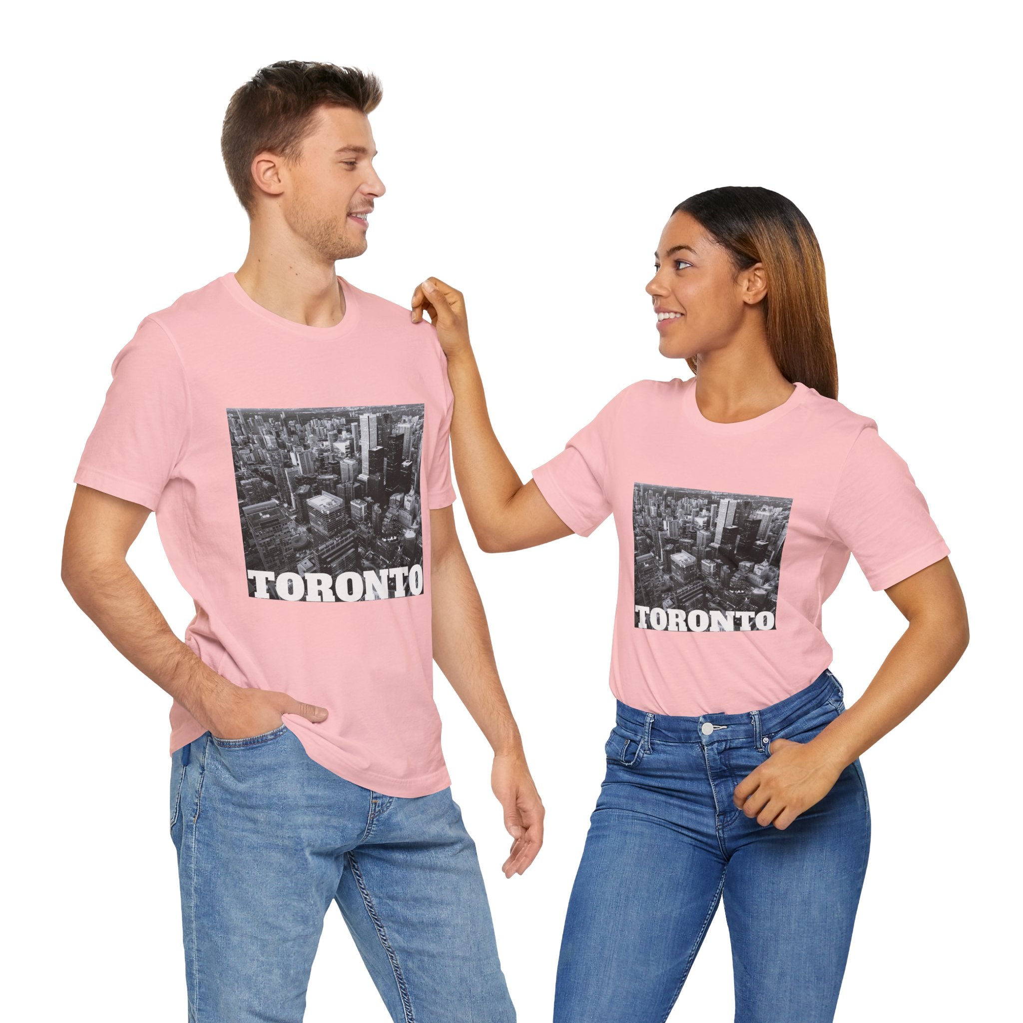 Viringee Downtown Toronto Skyline Unisex T-shirt