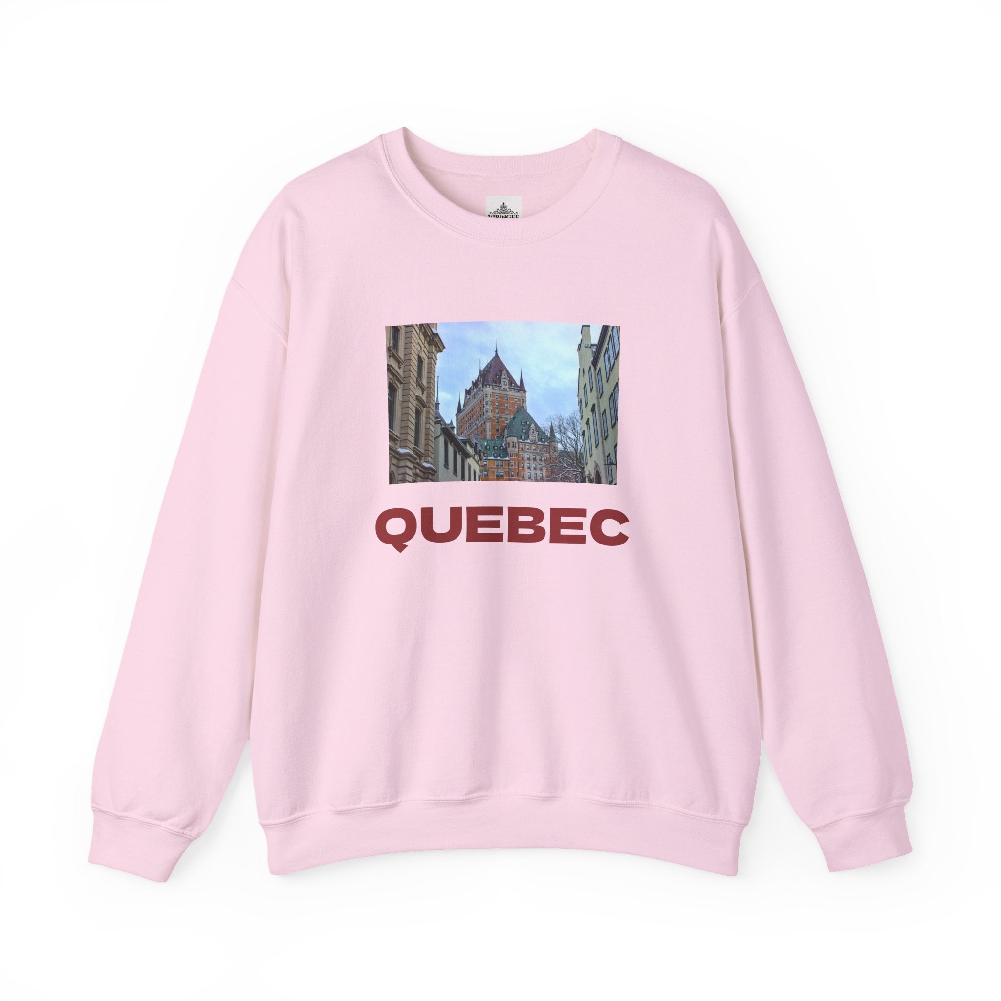 Viringee Quebec Vintage Crewneck Unisex Sweatshirt