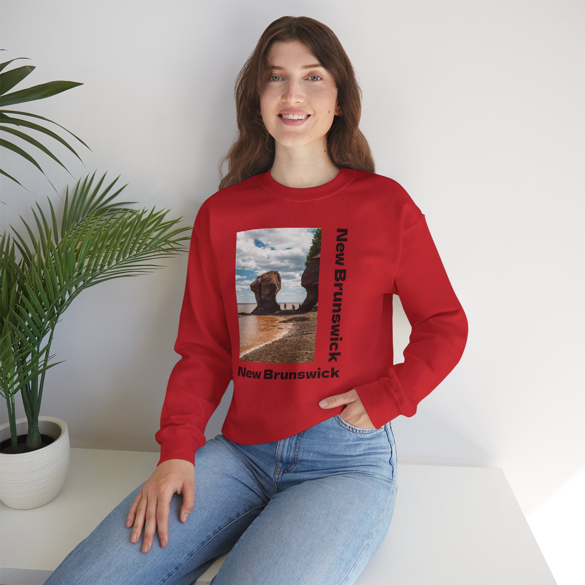 Viringee New Brunswick Unisex Crewneck Sweatshirt
