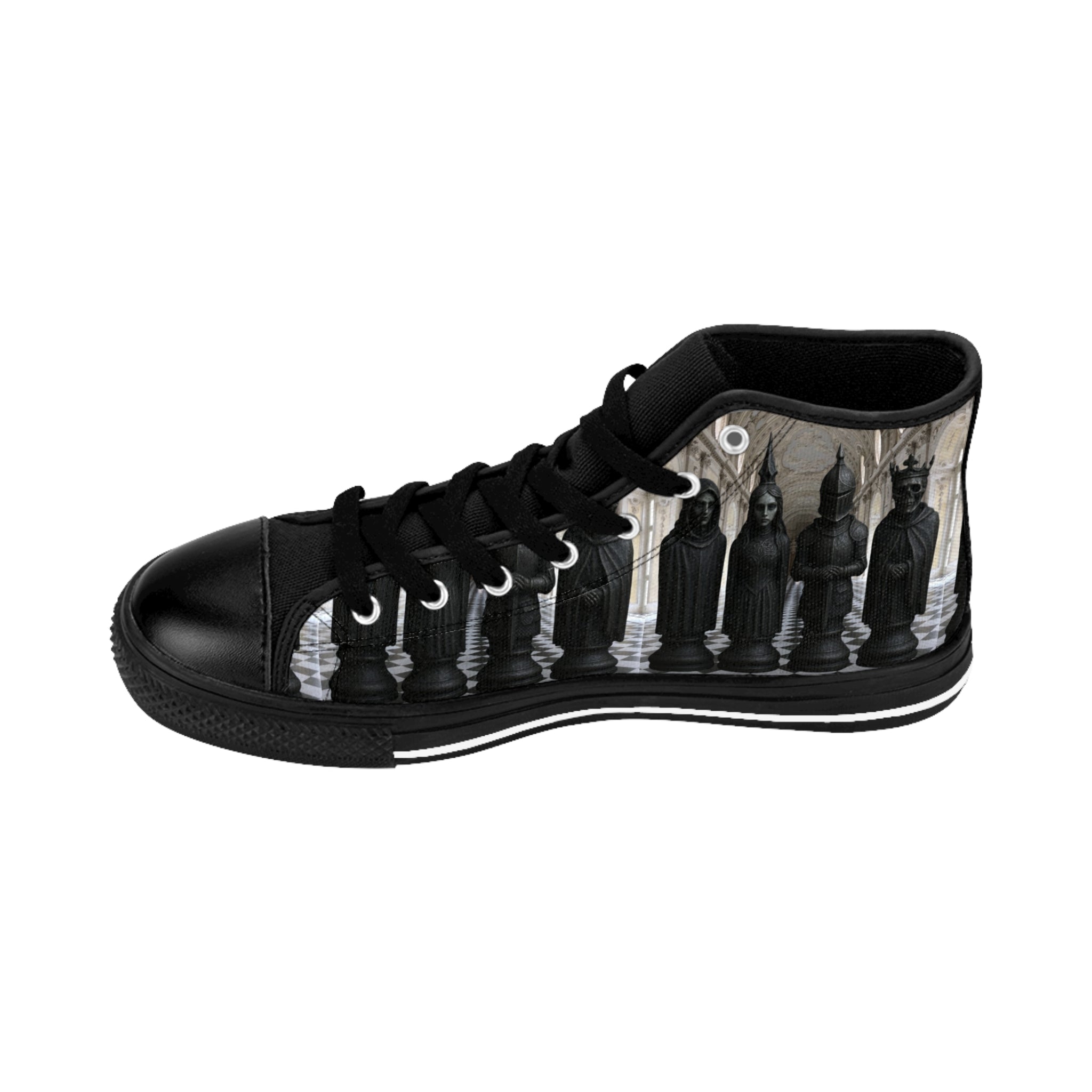 Viringee Men's Goth Pawn Classic Sneakers