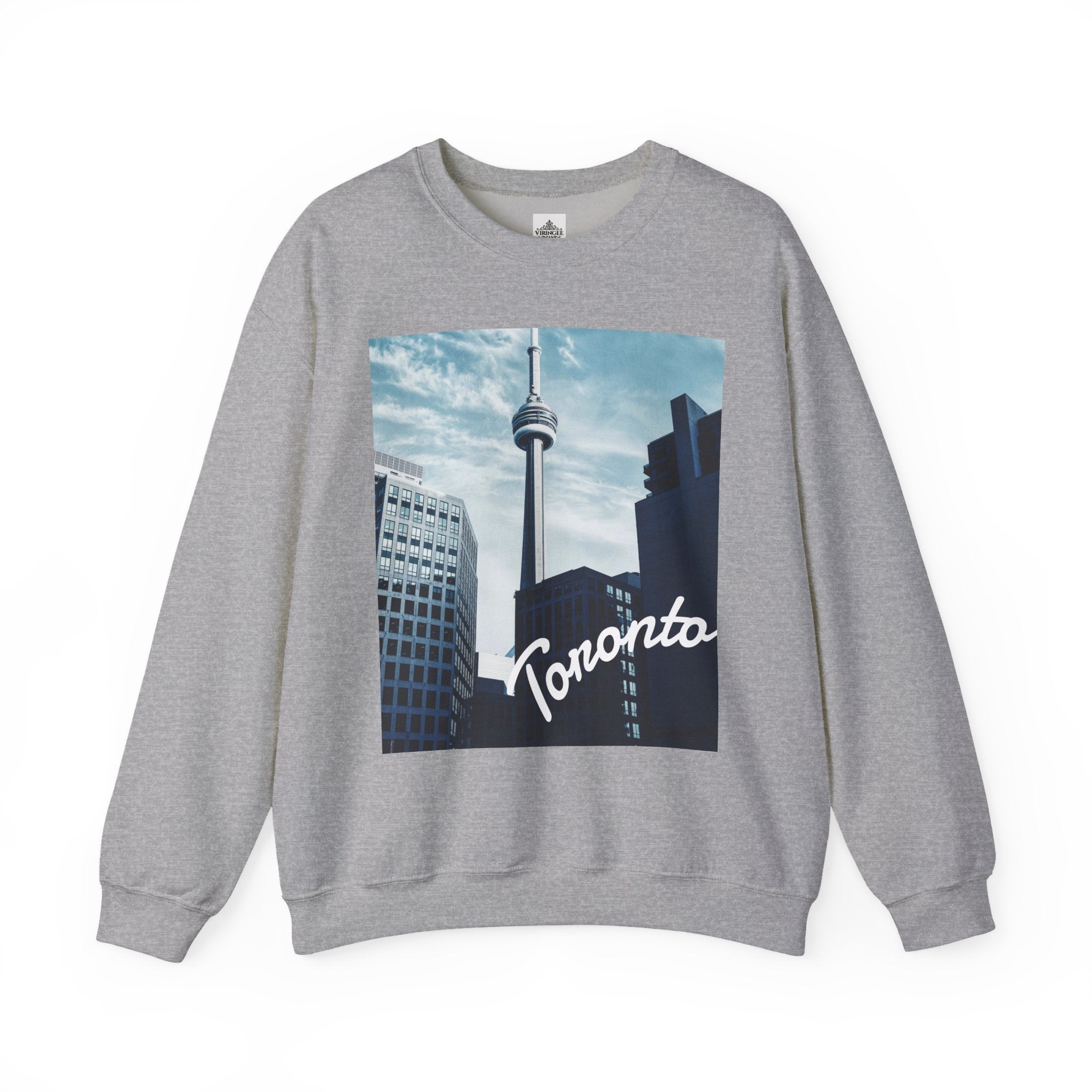 Viringee Toronto CN Tower Unisex Crewneck Sweatshirt