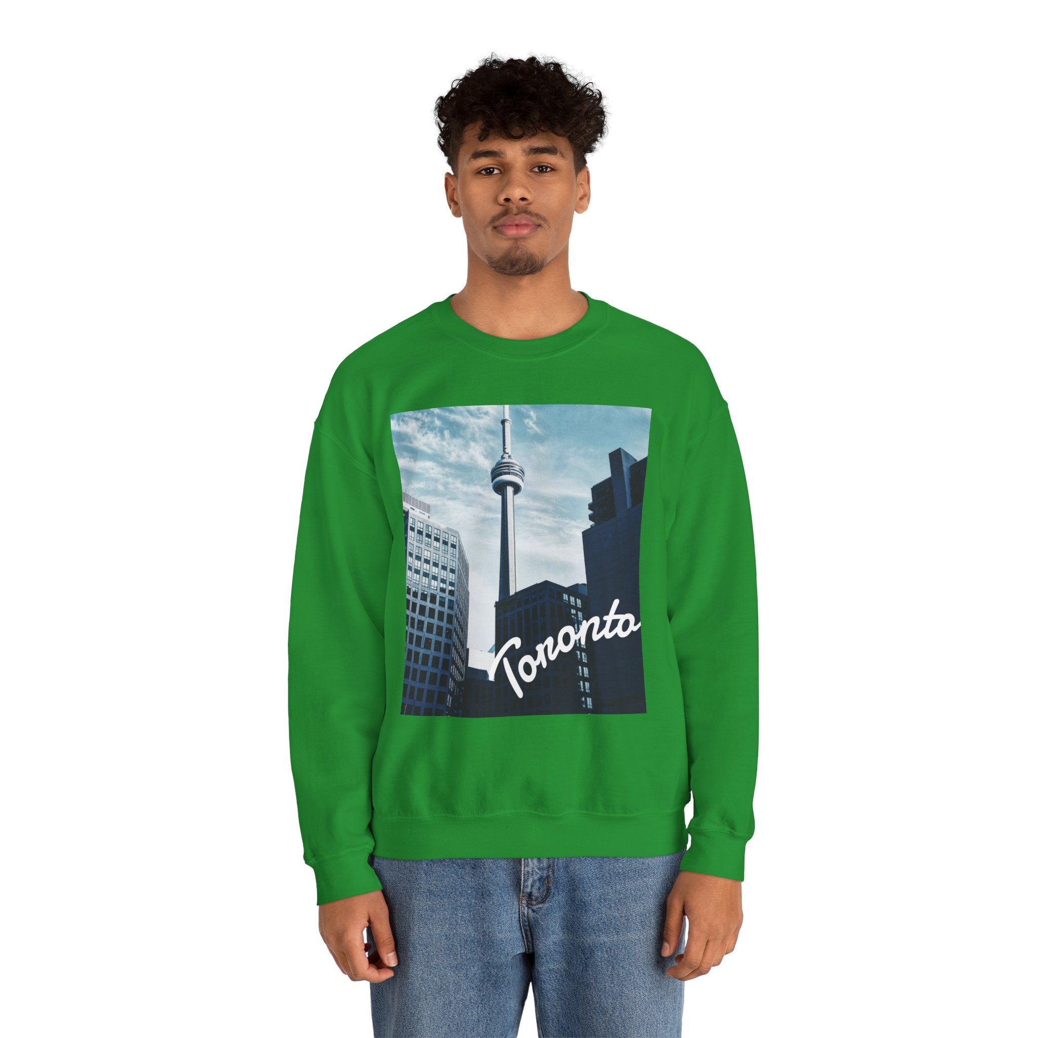 Viringee Toronto CN Tower Unisex Crewneck Sweatshirt